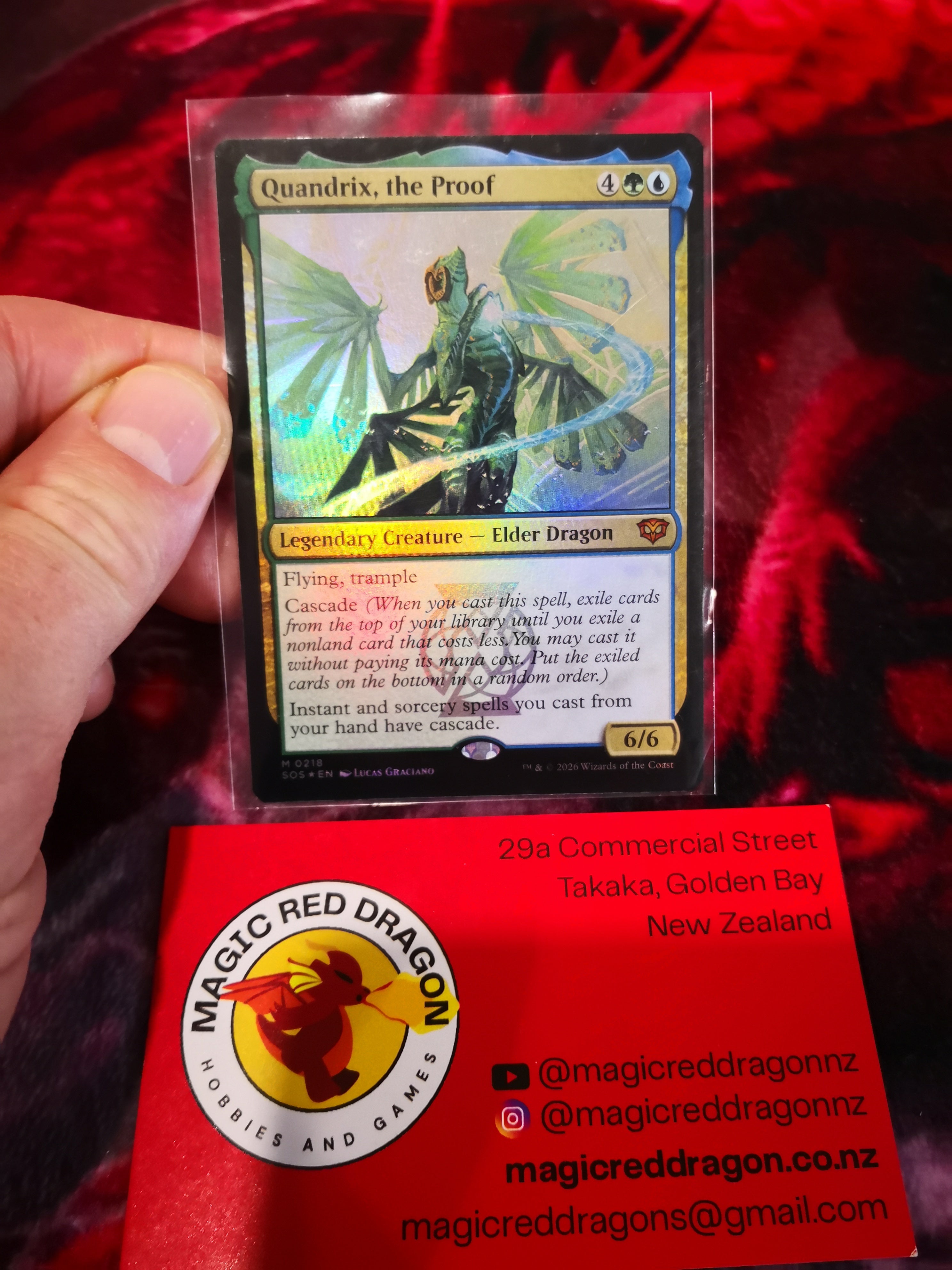 Quandrix, The Proof M 0218 Foil
