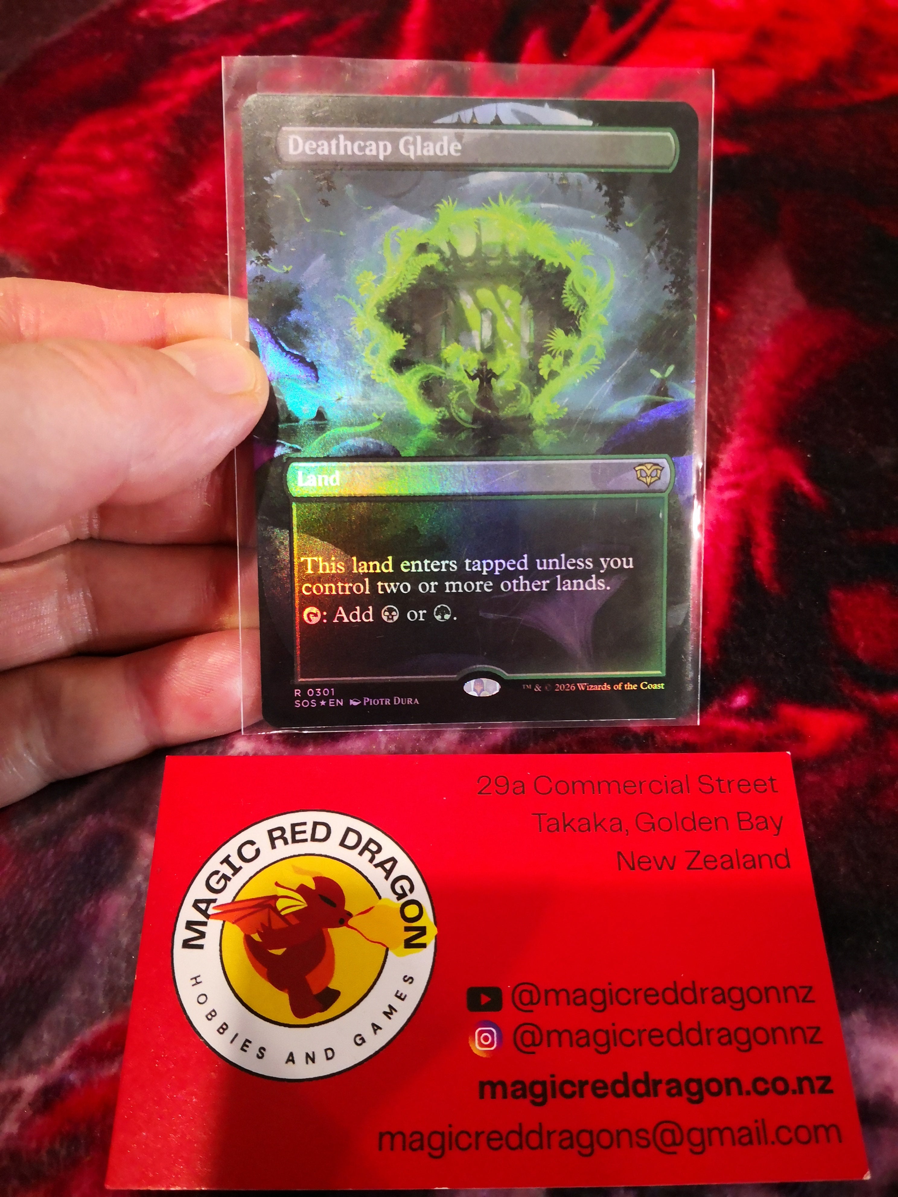 Deathcap Glade R 0301 Borderless Foil