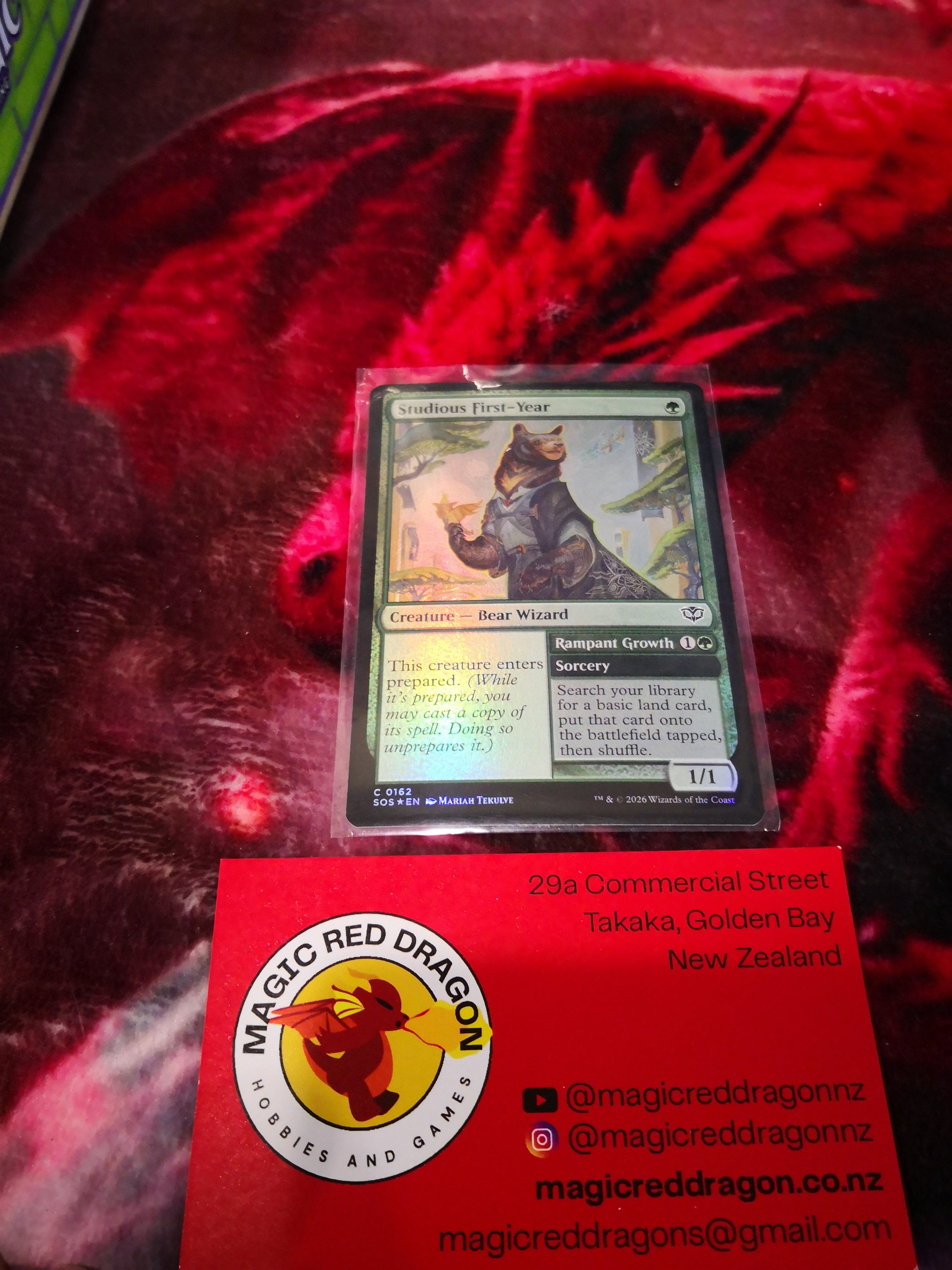 Studious First-Year C 0162 FOIL