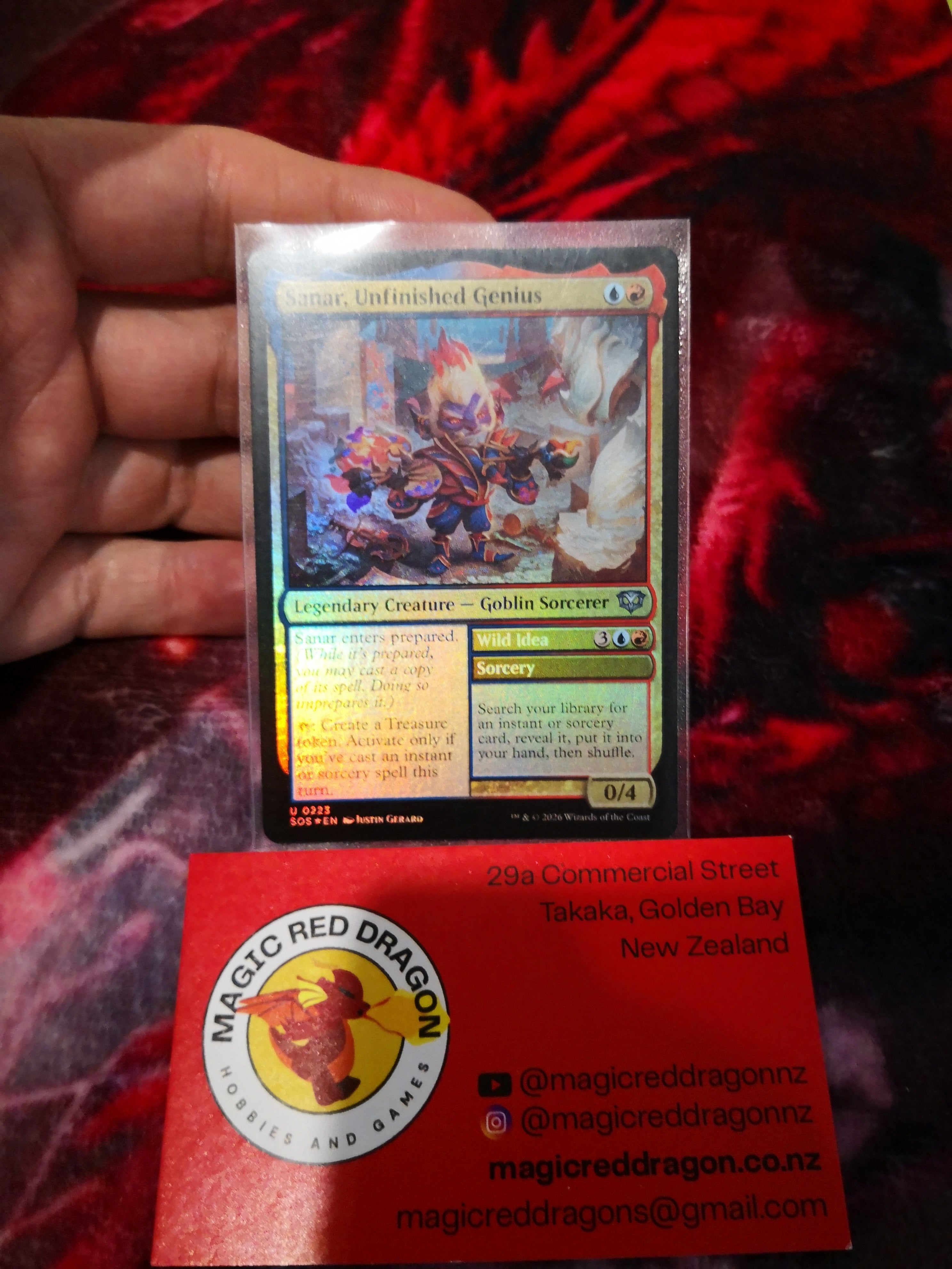 Sanar, Unfinished Genius U 0223 FOIL