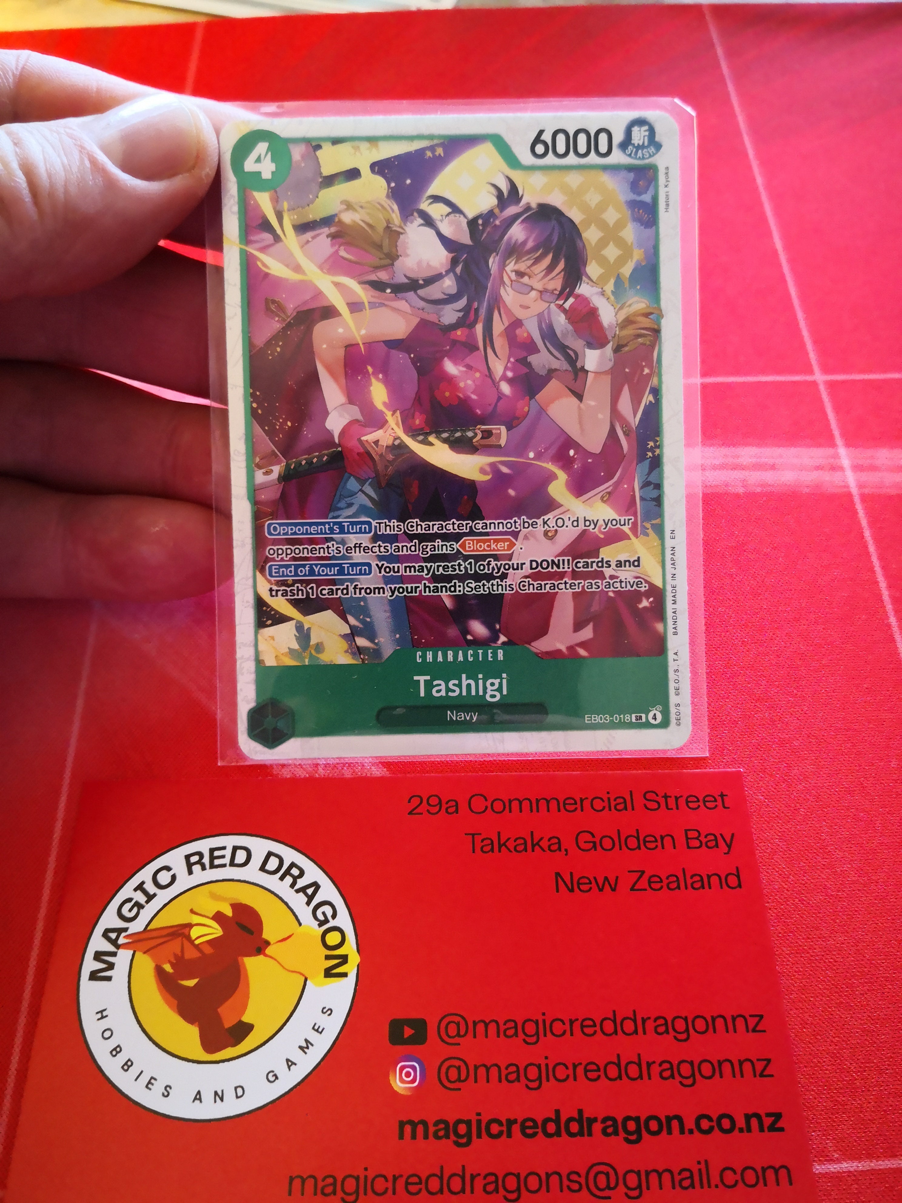 Tashigi - SR EB03 -018 - One Piece TCG singles