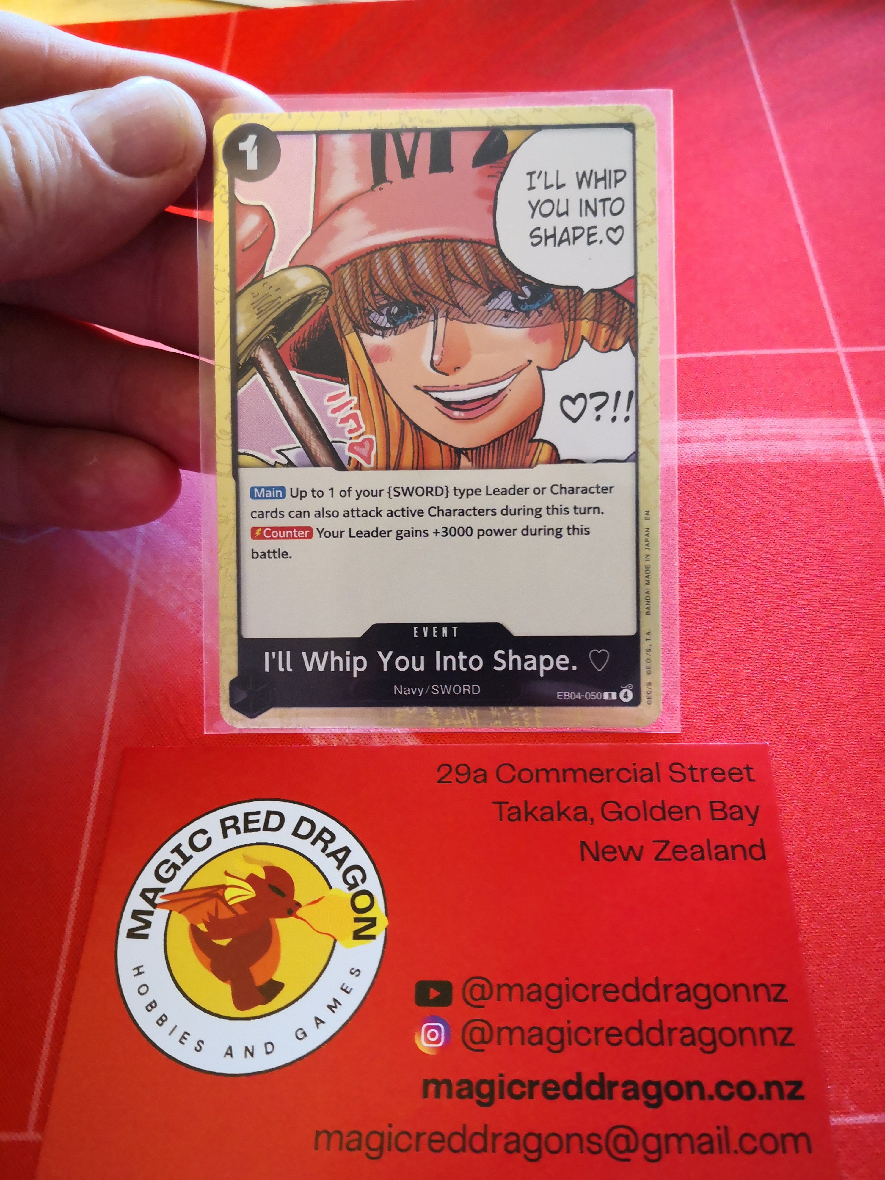 Ill Whip You Into Shape. - R EB04-050 - One Piece TCG singles