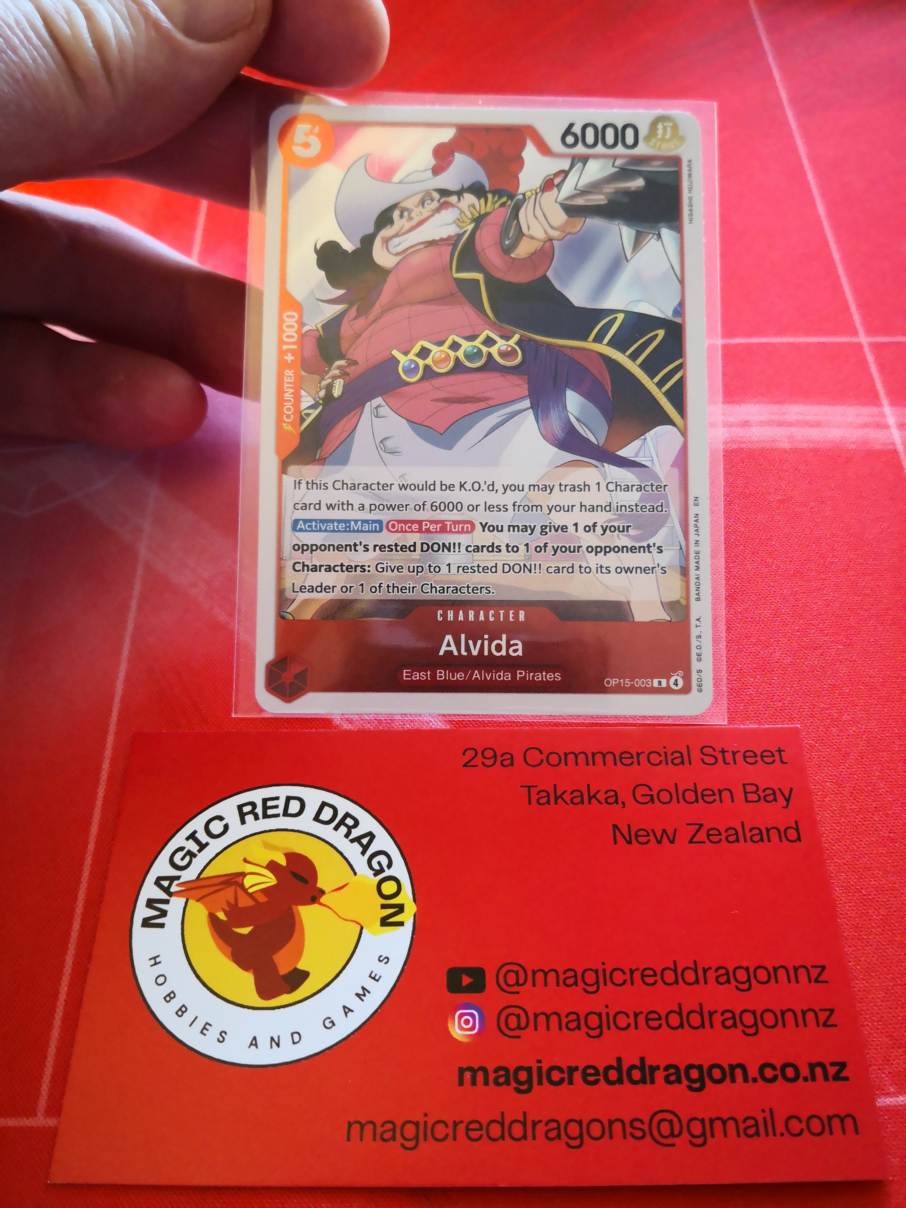 Alvida - R OP15 -003 - One Piece TCG singles