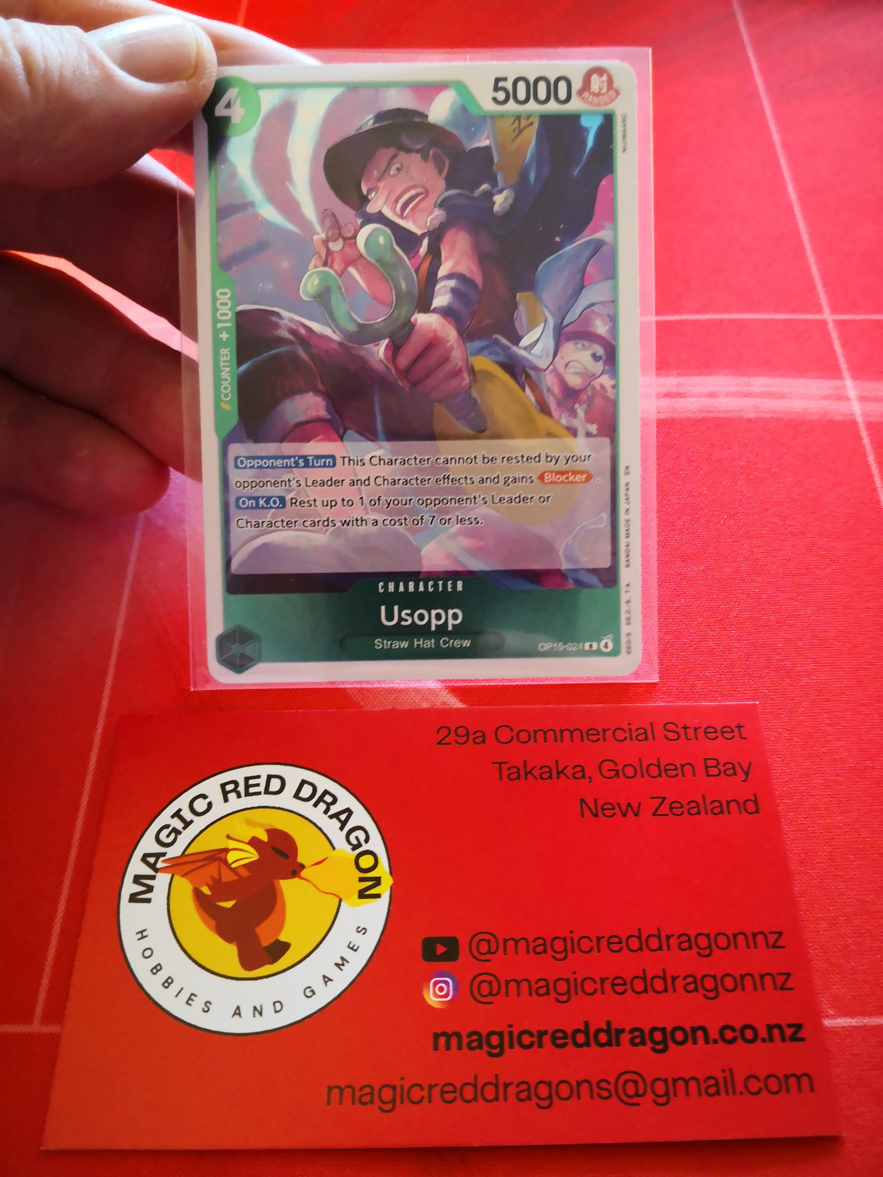 Usopp - R OP15 -024 - One Piece TCG singles