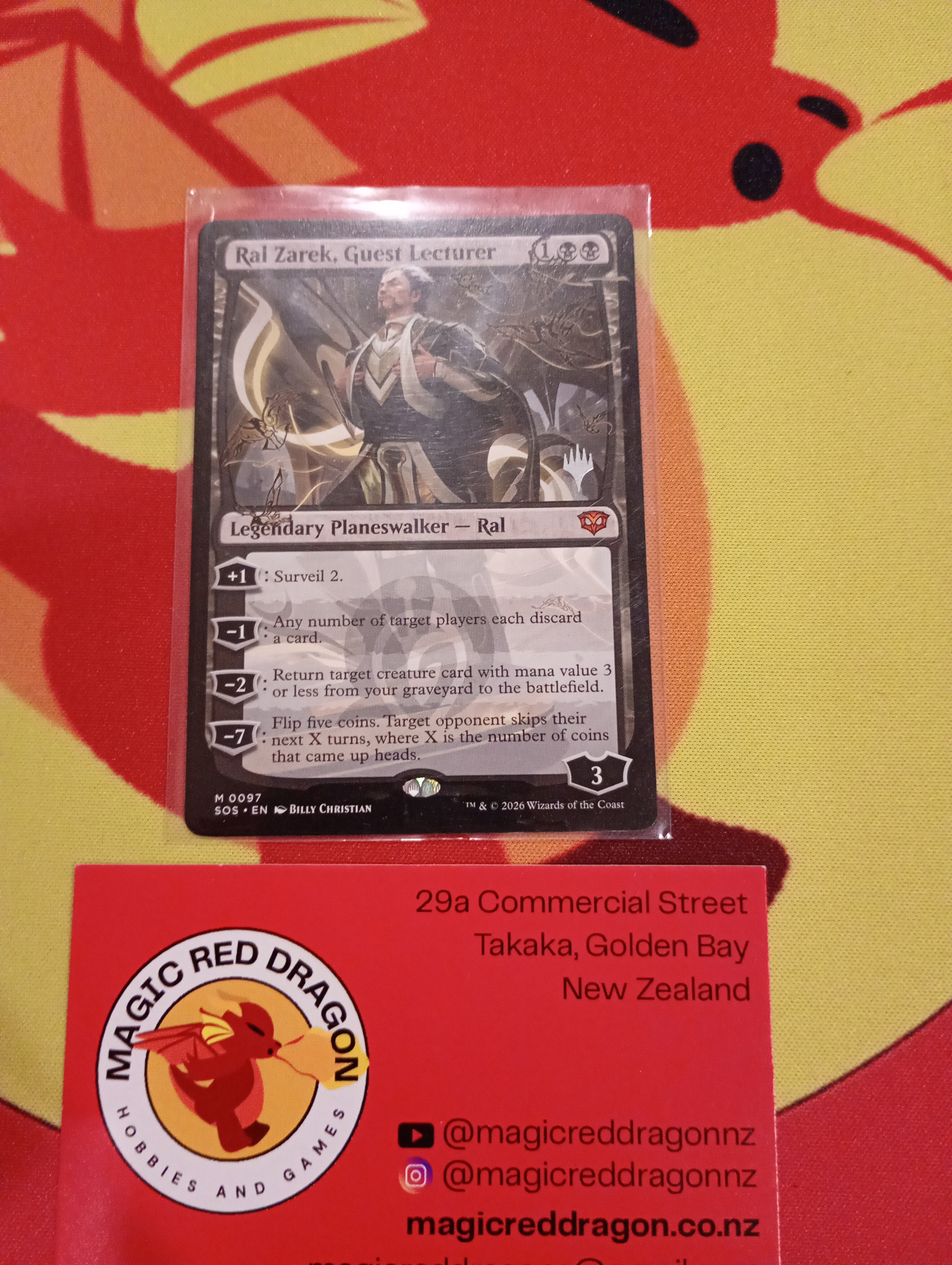 Ral Zarek, Guest Lecturer M 0097 PROMO