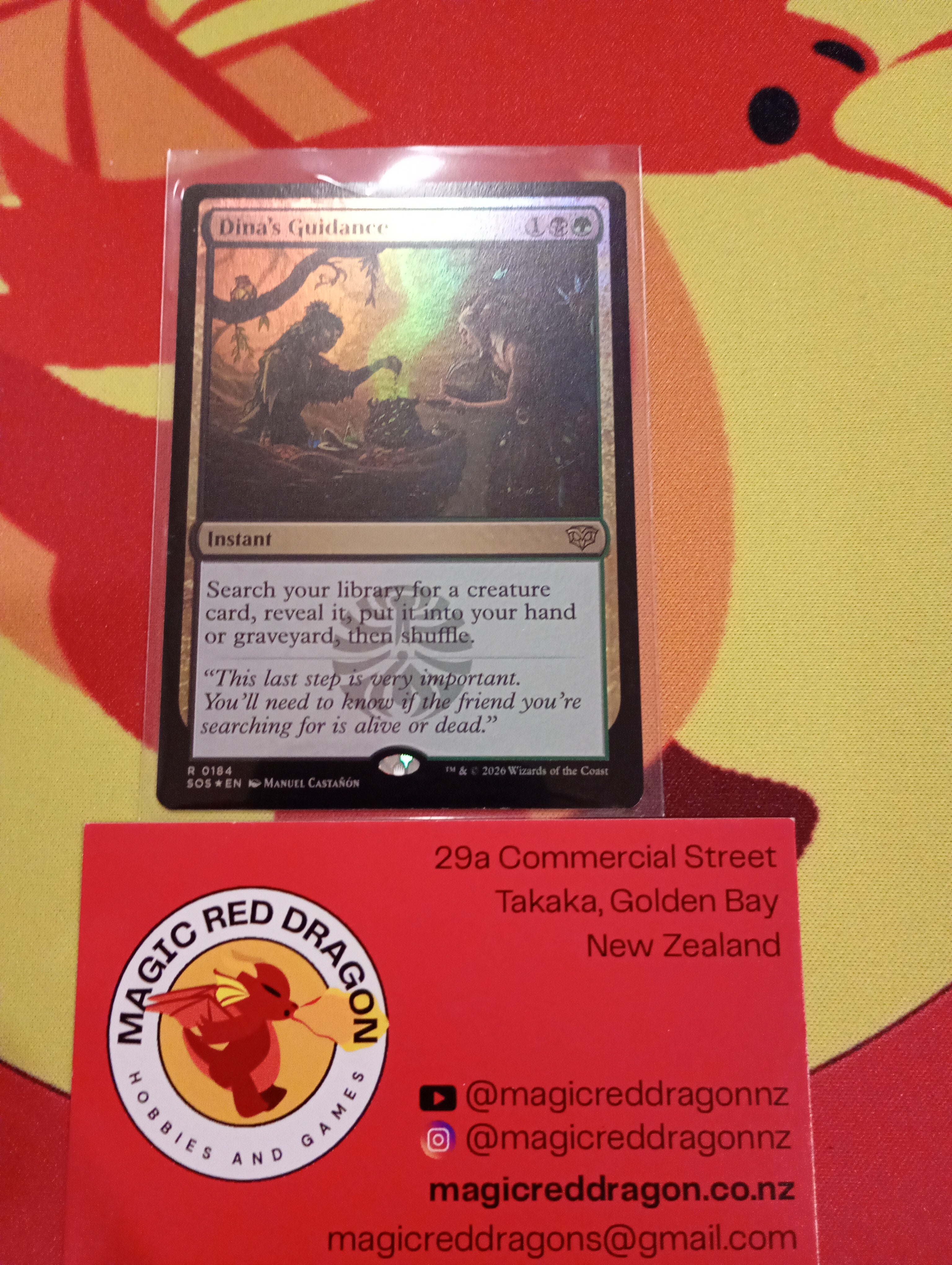 Dina's Guidance R 0184 FOIL
