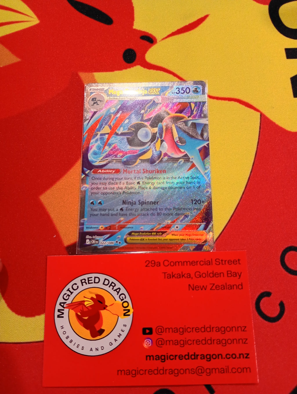 Mega Greninja EX 022/086 - Pokemon TCG Singles
