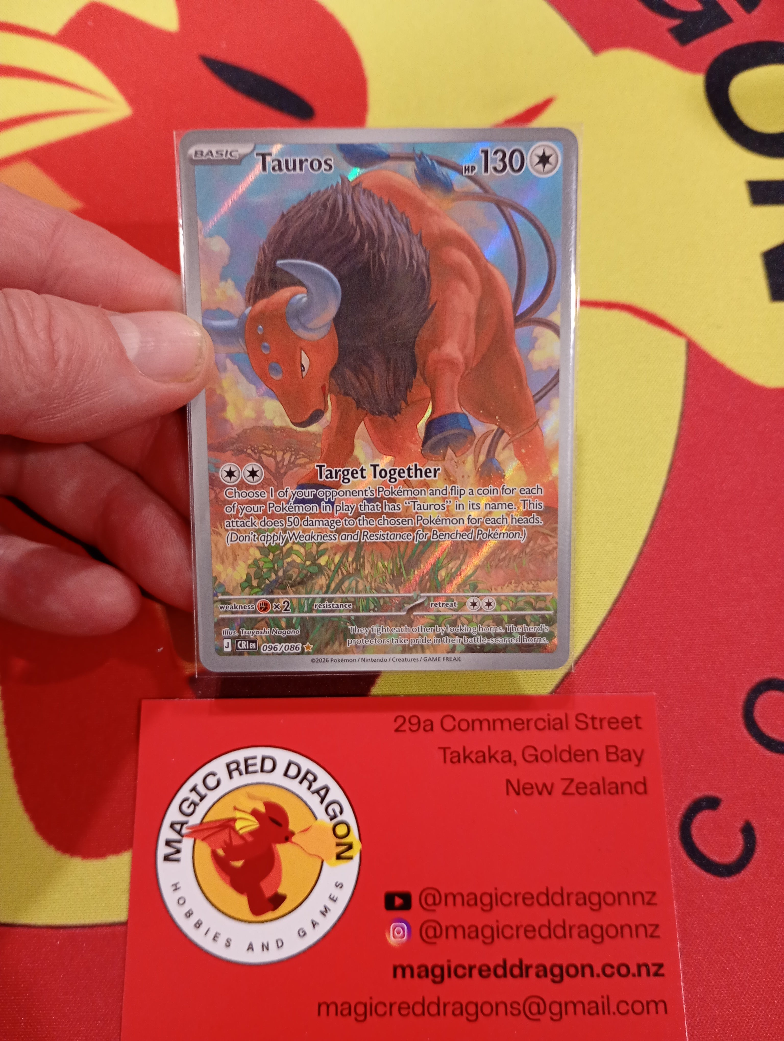 Tauros 096/086 - Pokemon TCG Singles