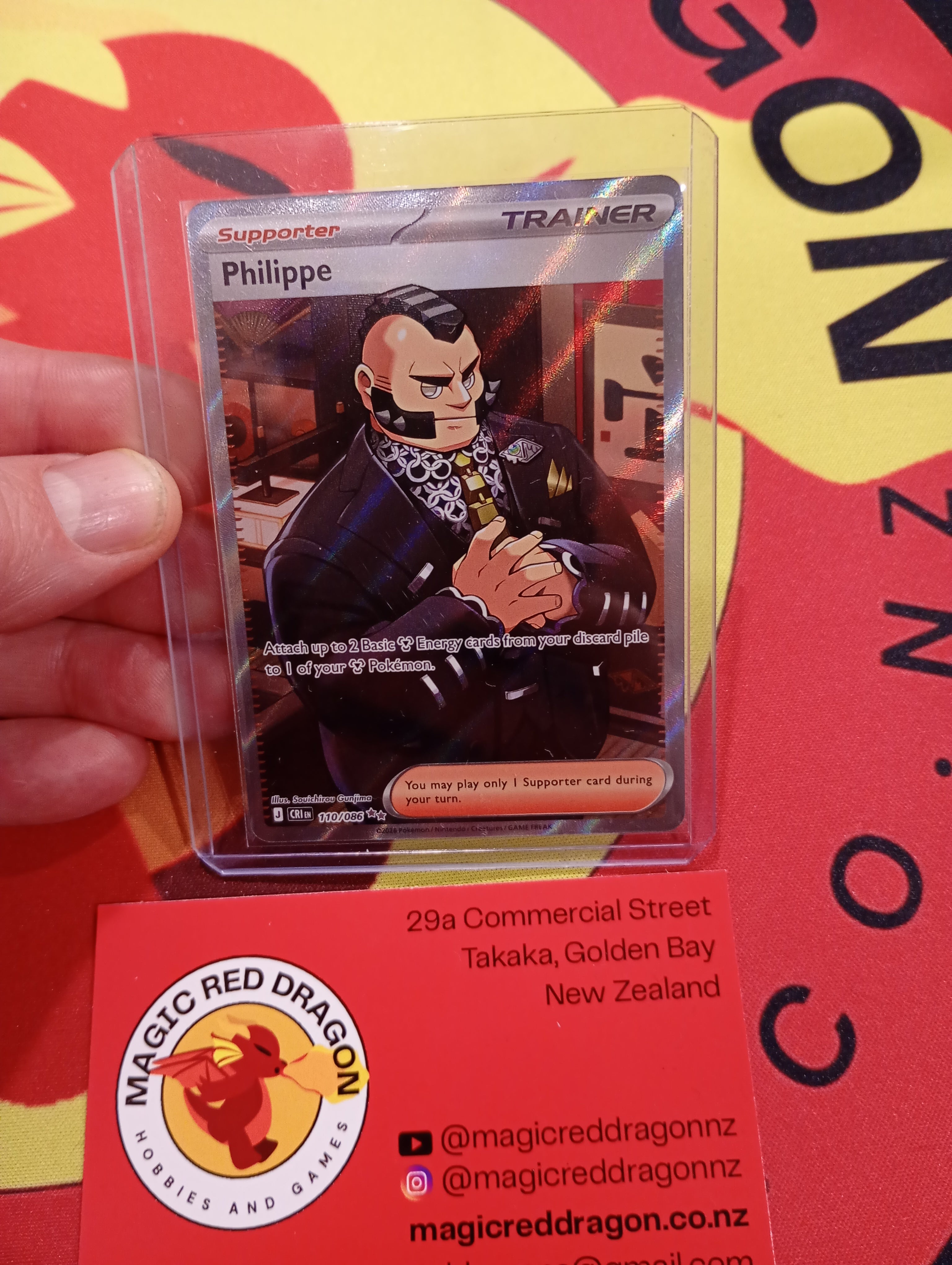 Philippe 110/086 - Pokemon TCG Singles