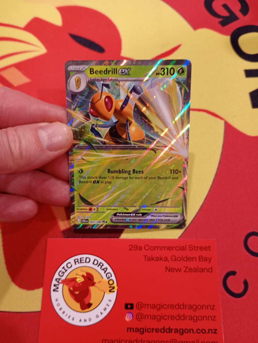 Beedrill EX 003/086 - Pokemon TCG Singles