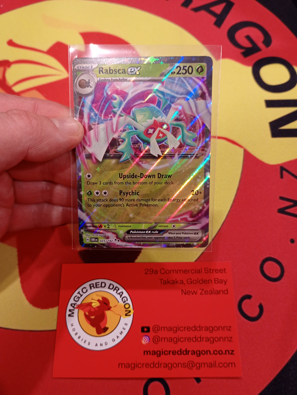 Rabsca EX 025/182 - Pokemon TCG Singles