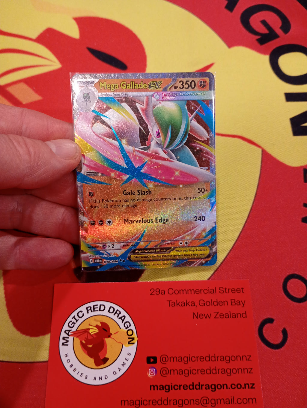 Mega Gallade EX 048/086 - Pokemon TCG Singles