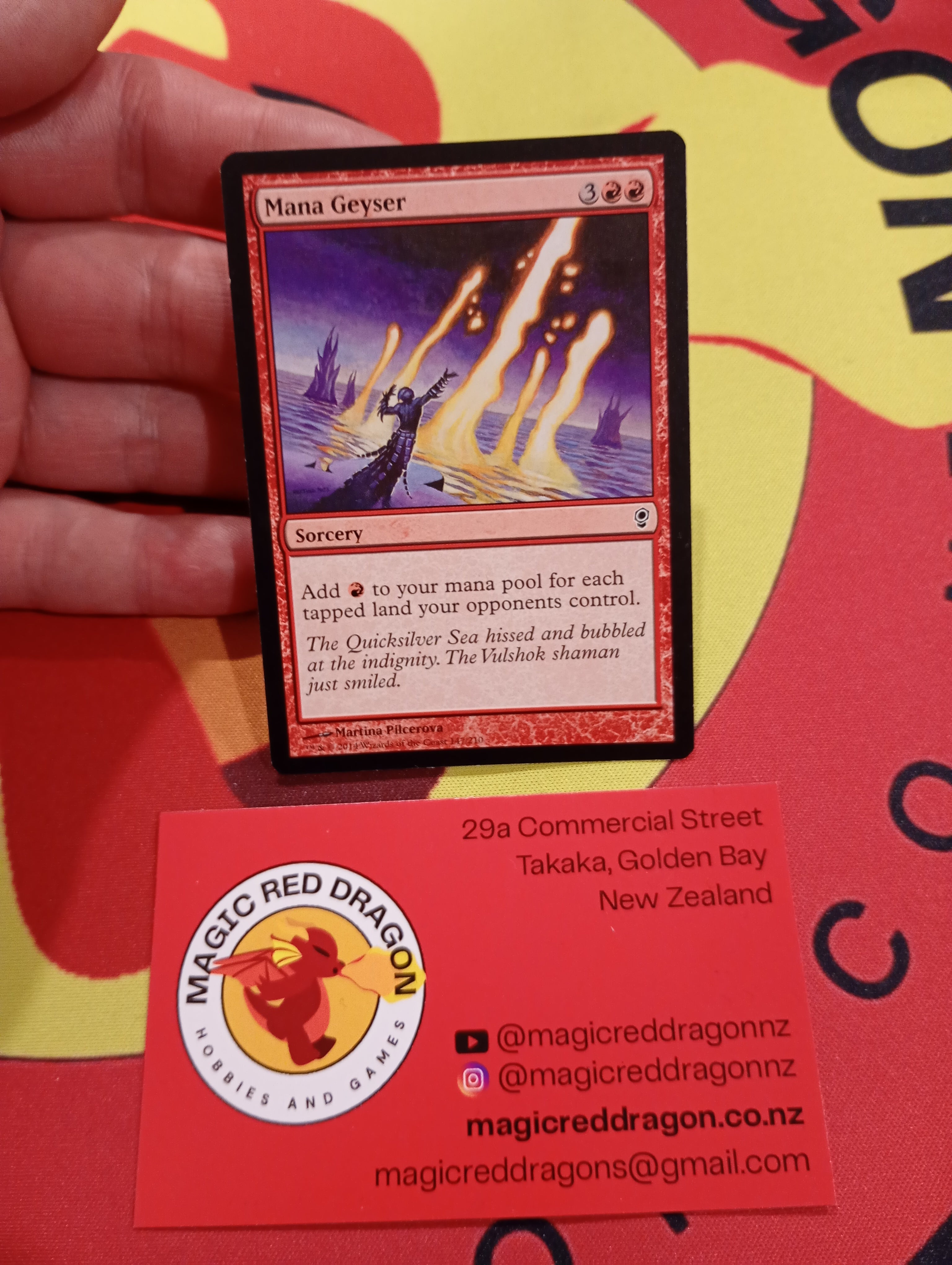 Mana Geyser - Mtg singles -