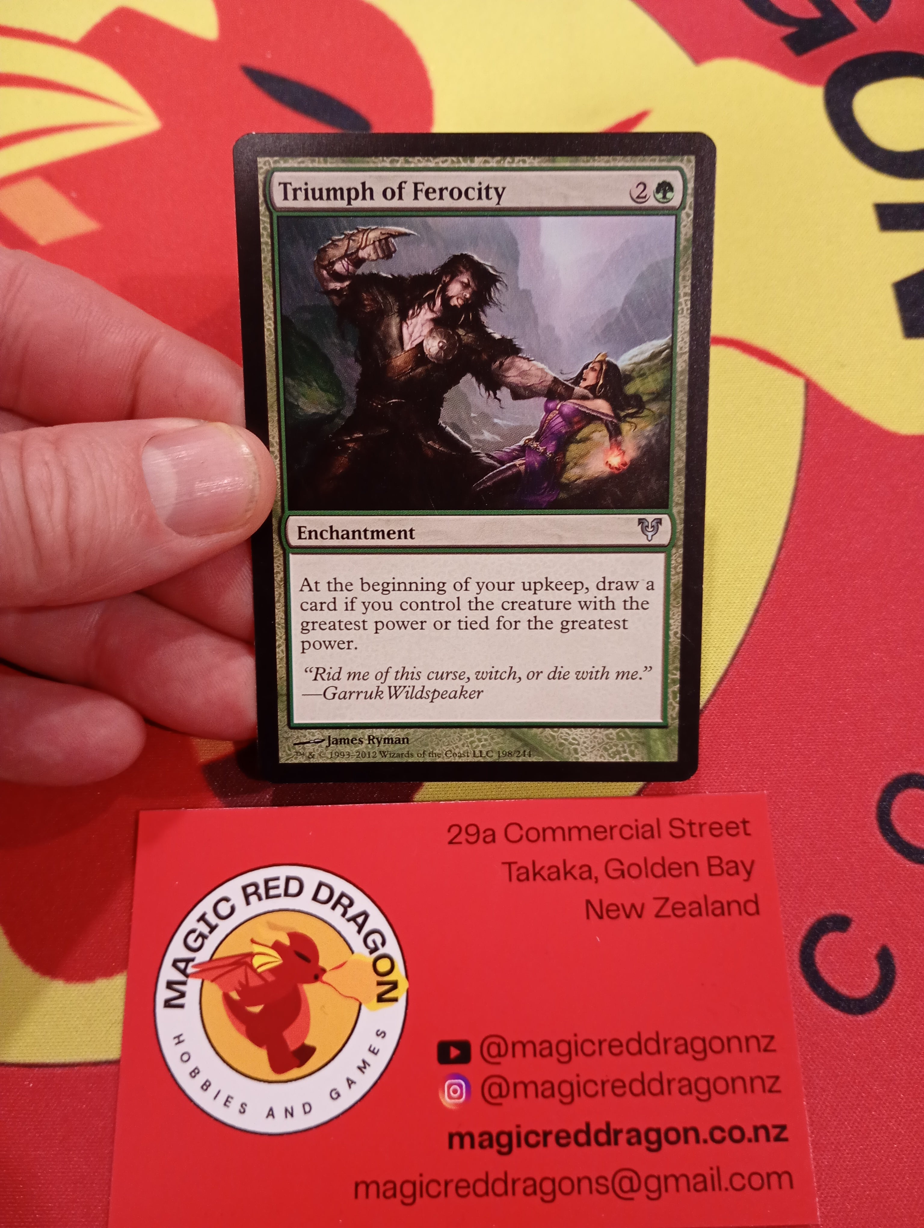 Triumph of Ferocity - Mtg singles -