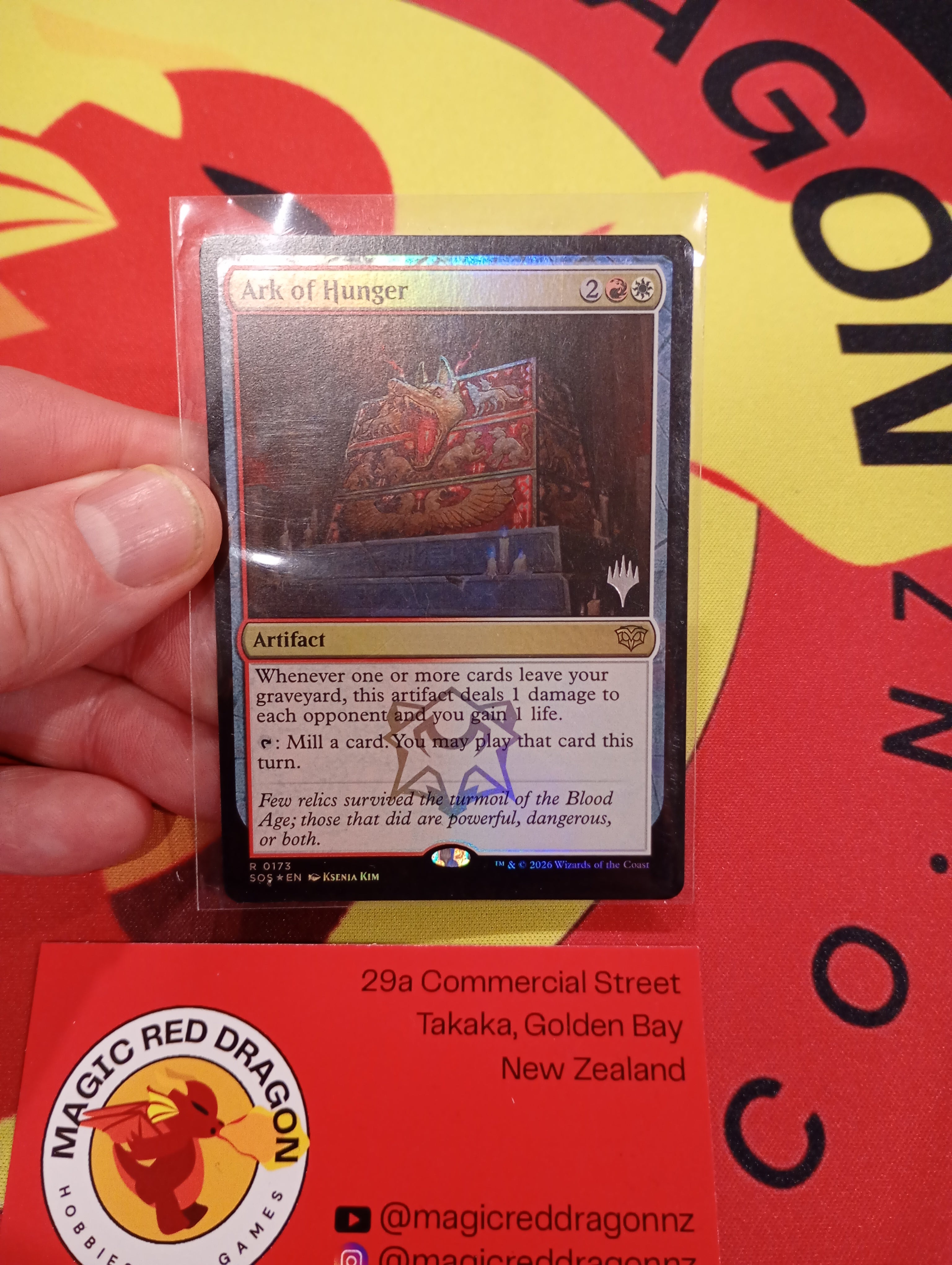 Ark of Hunger - FOIL PROMO - Mtg singles -