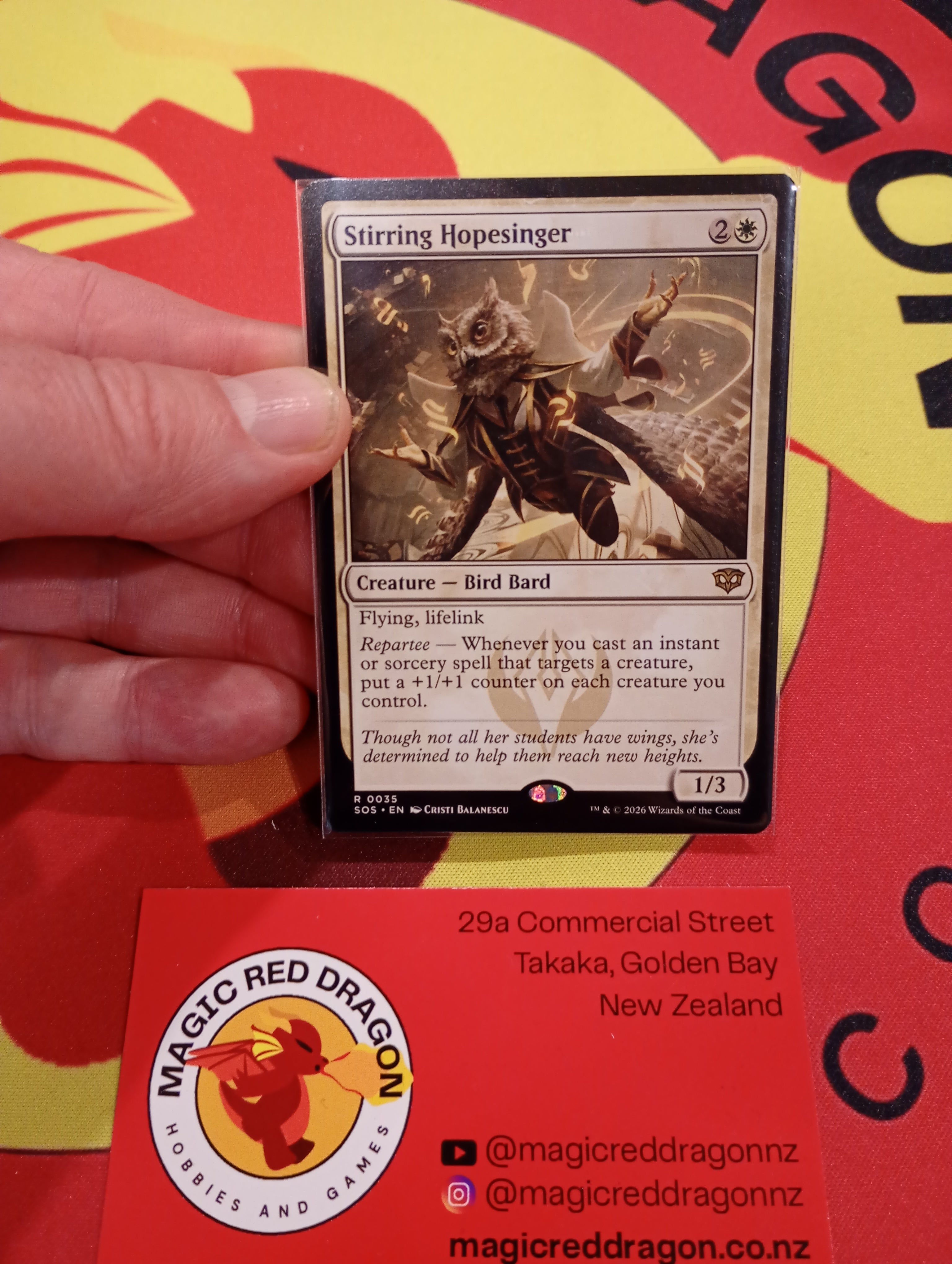 Stirring Hopesinger - Mtg singles -