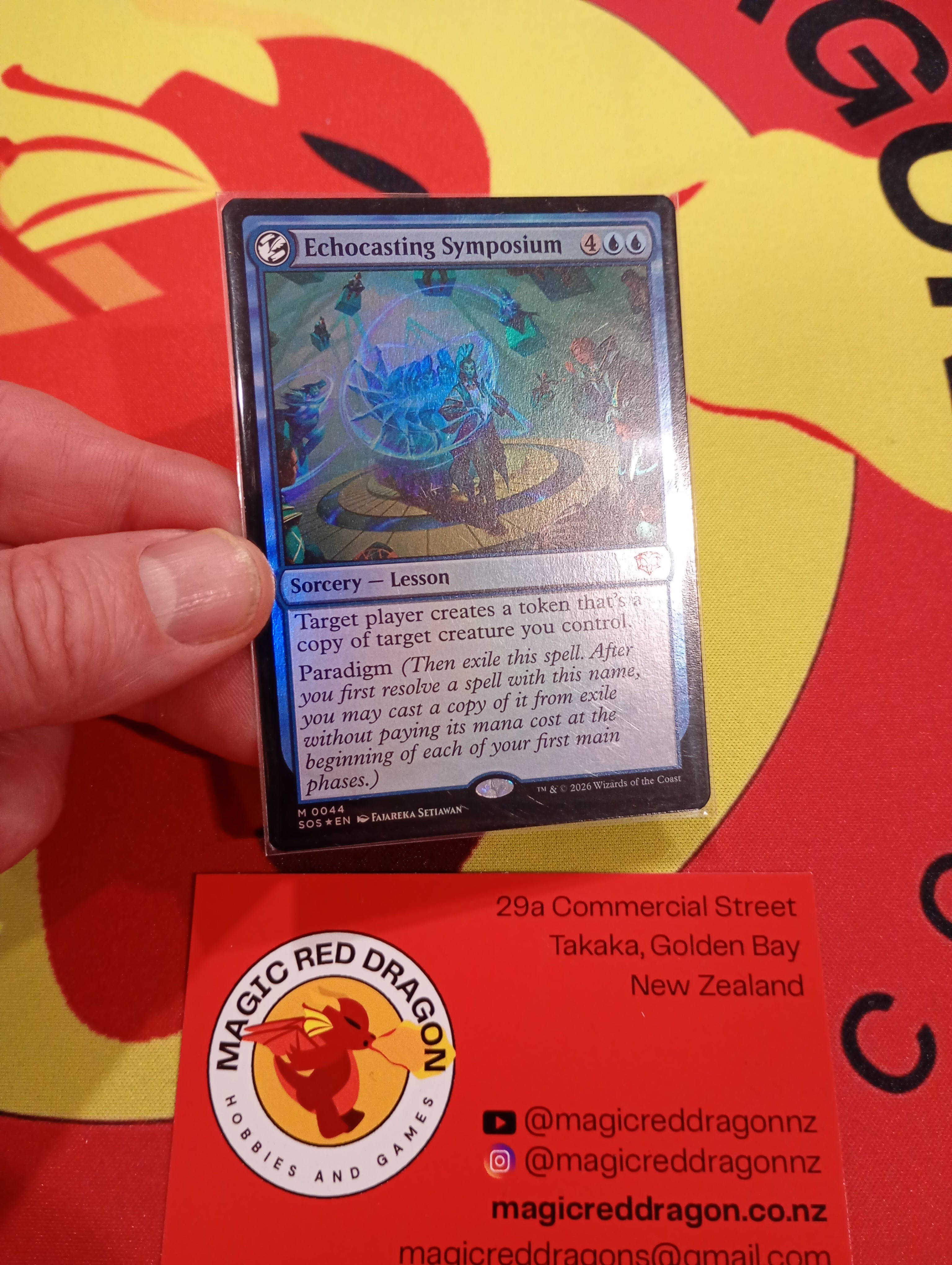 Echocasting Symposium - FOIL - Mtg singles -