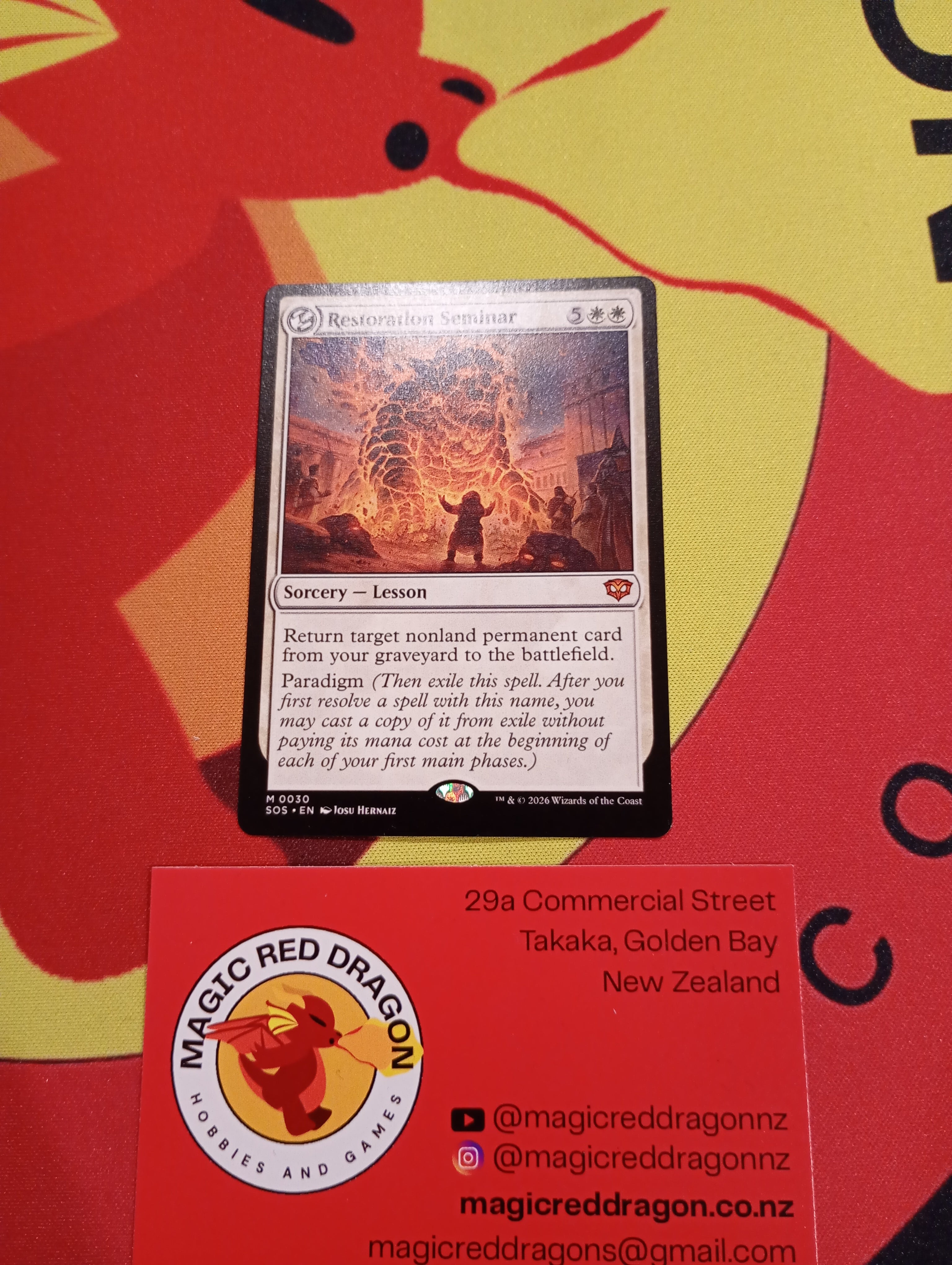 Restoration Seminar - Mtg singles -