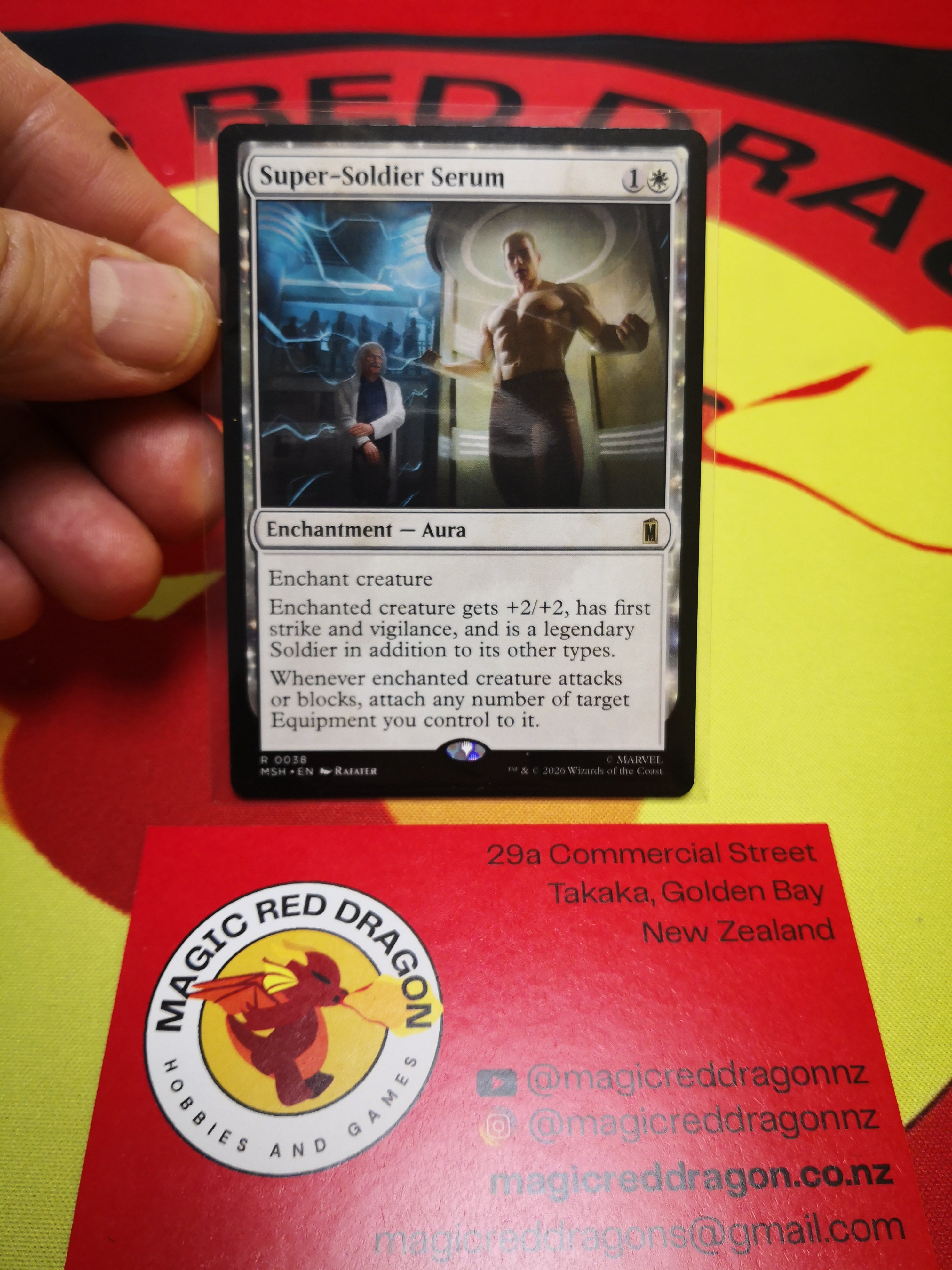 Super-Soldier Serum - Mtg singles -