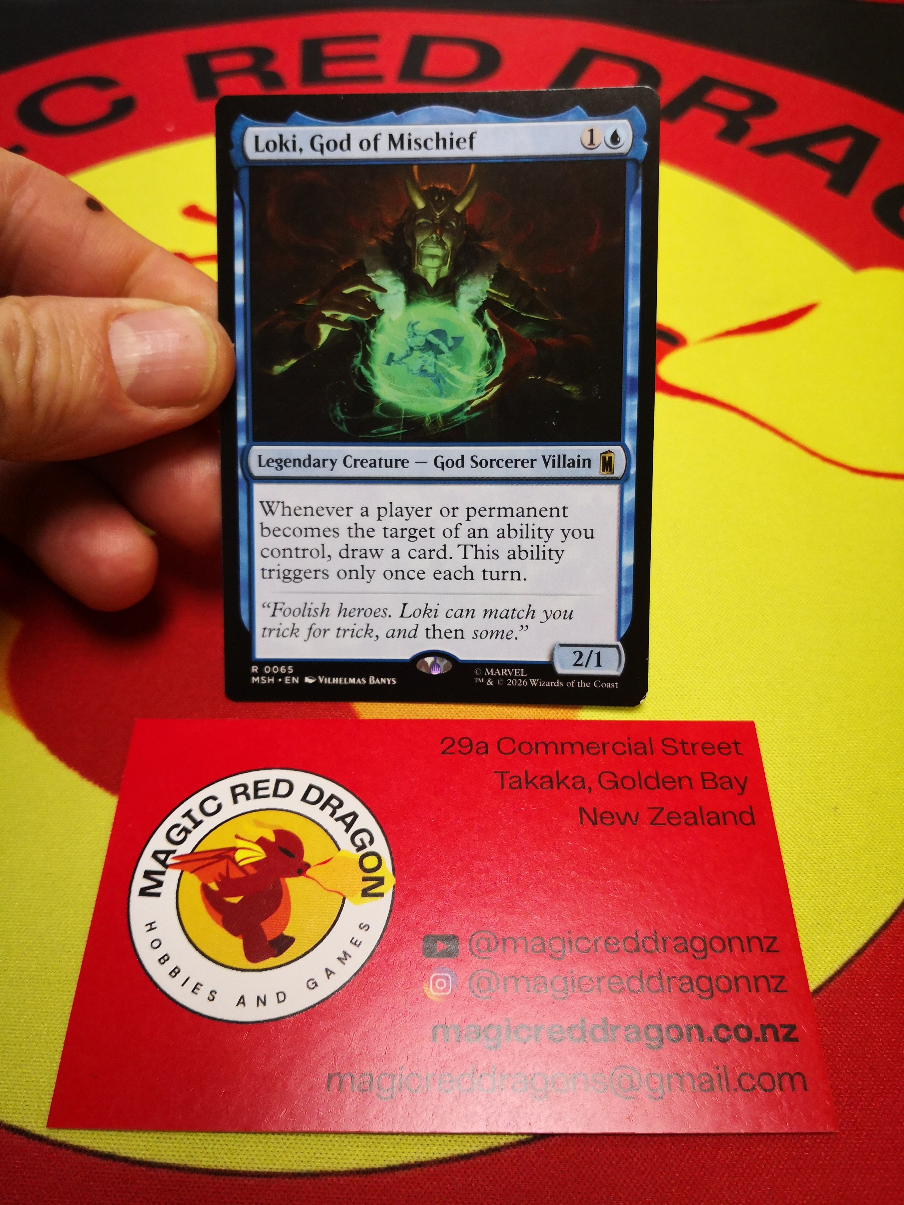 Loki, God of Mischief - Mtg singles -