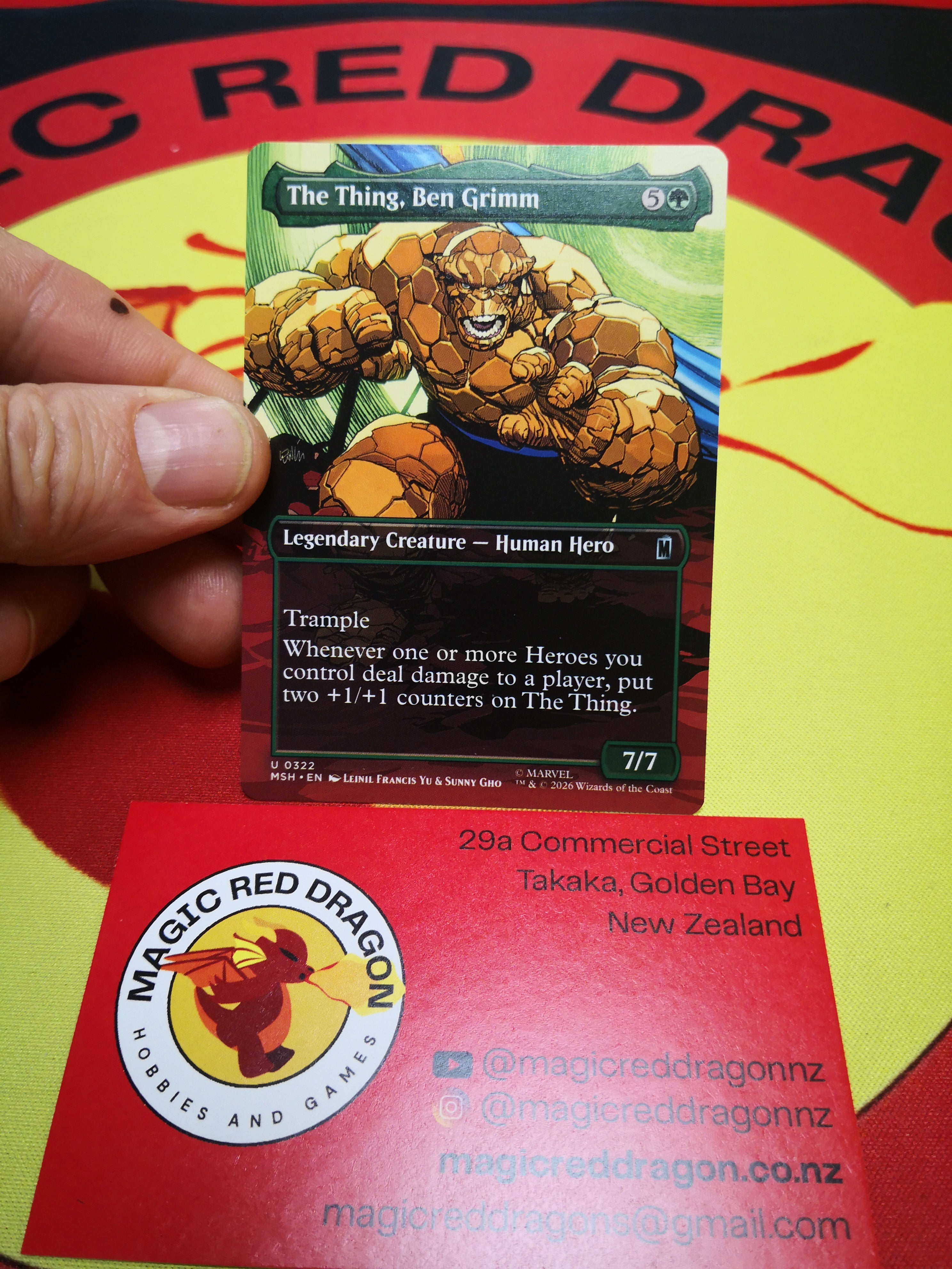 The Thing, Ben Grimm - Mtg singles -