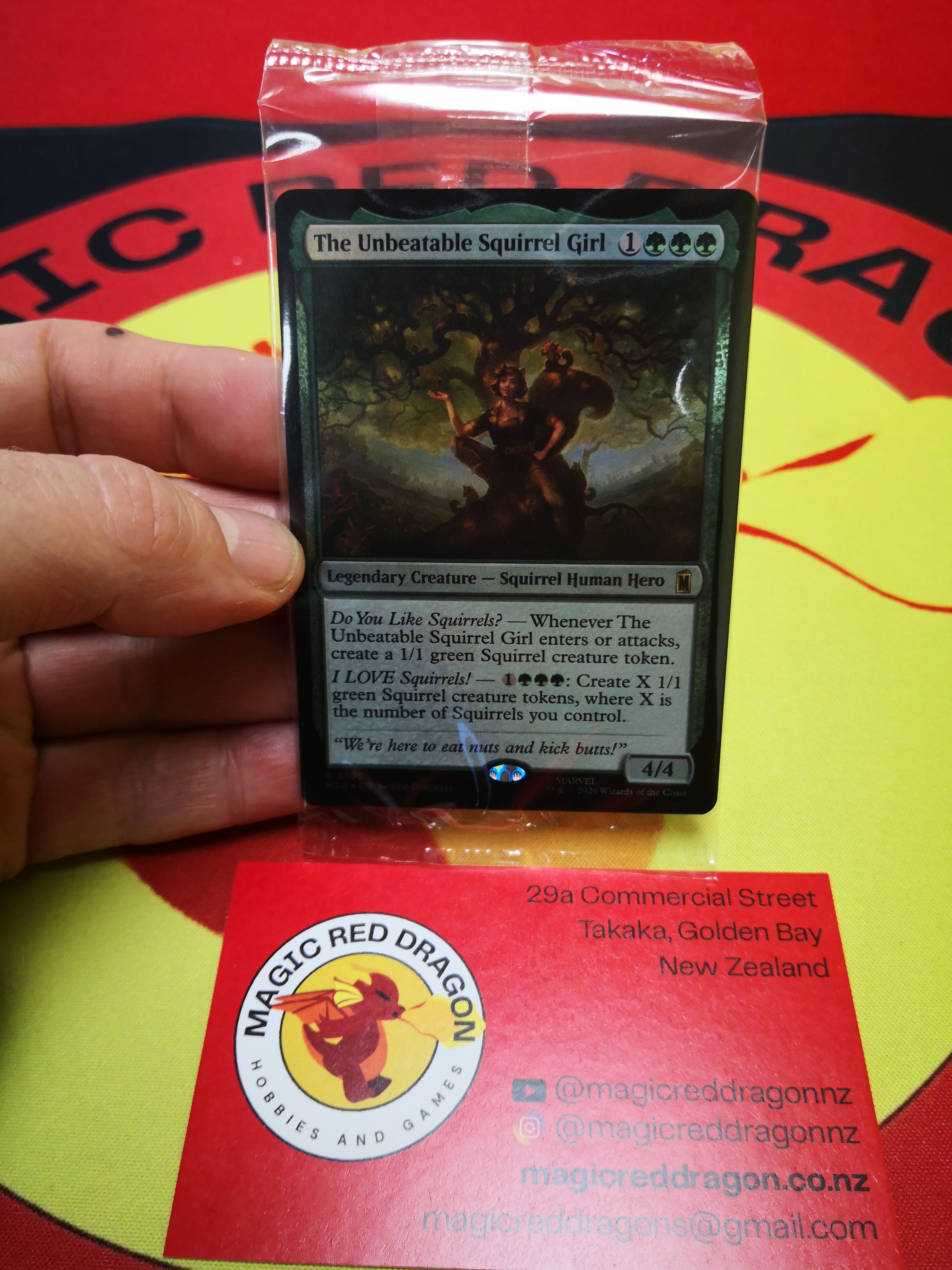 The Unbeatable Squirrel Girl - FOIL - Mtg singles -