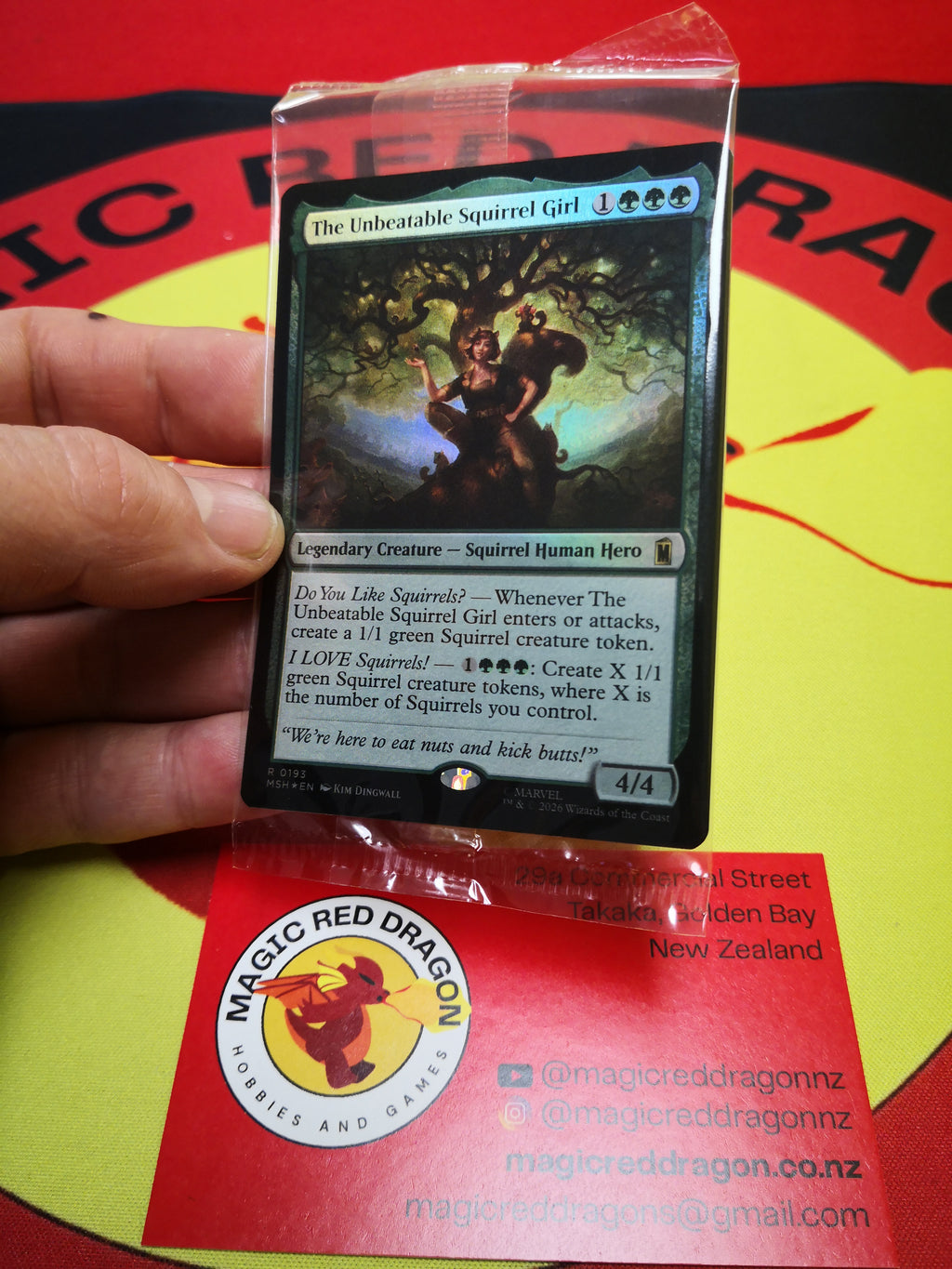 The Unbeatable Squirrel Girl - FOIL - Mtg singles -