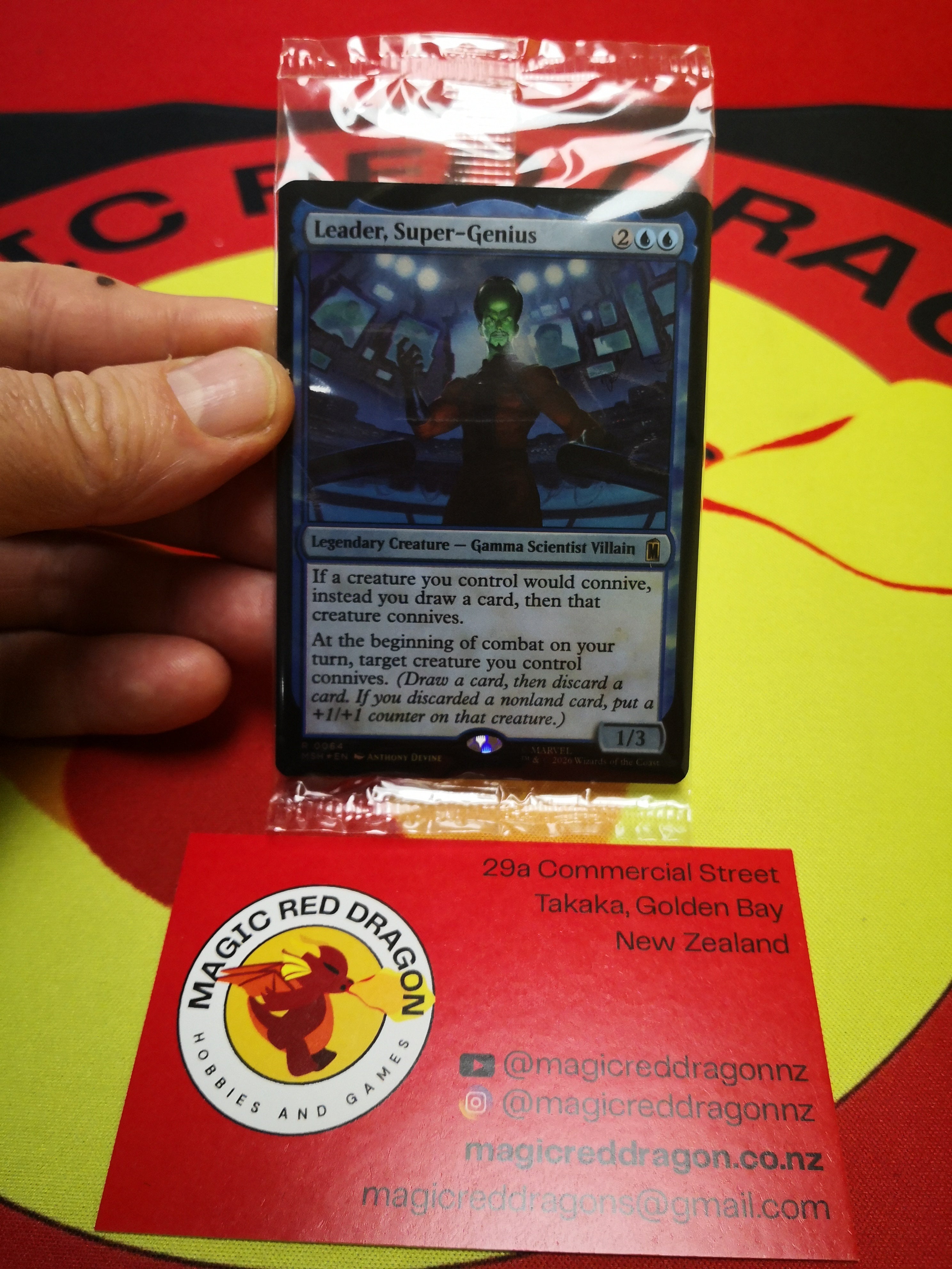 Leader, Super-Genius - FOIL - Mtg singles -