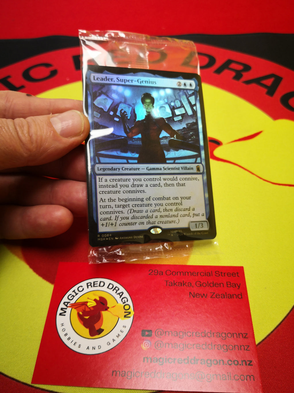 Leader, Super-Genius - FOIL - Mtg singles -