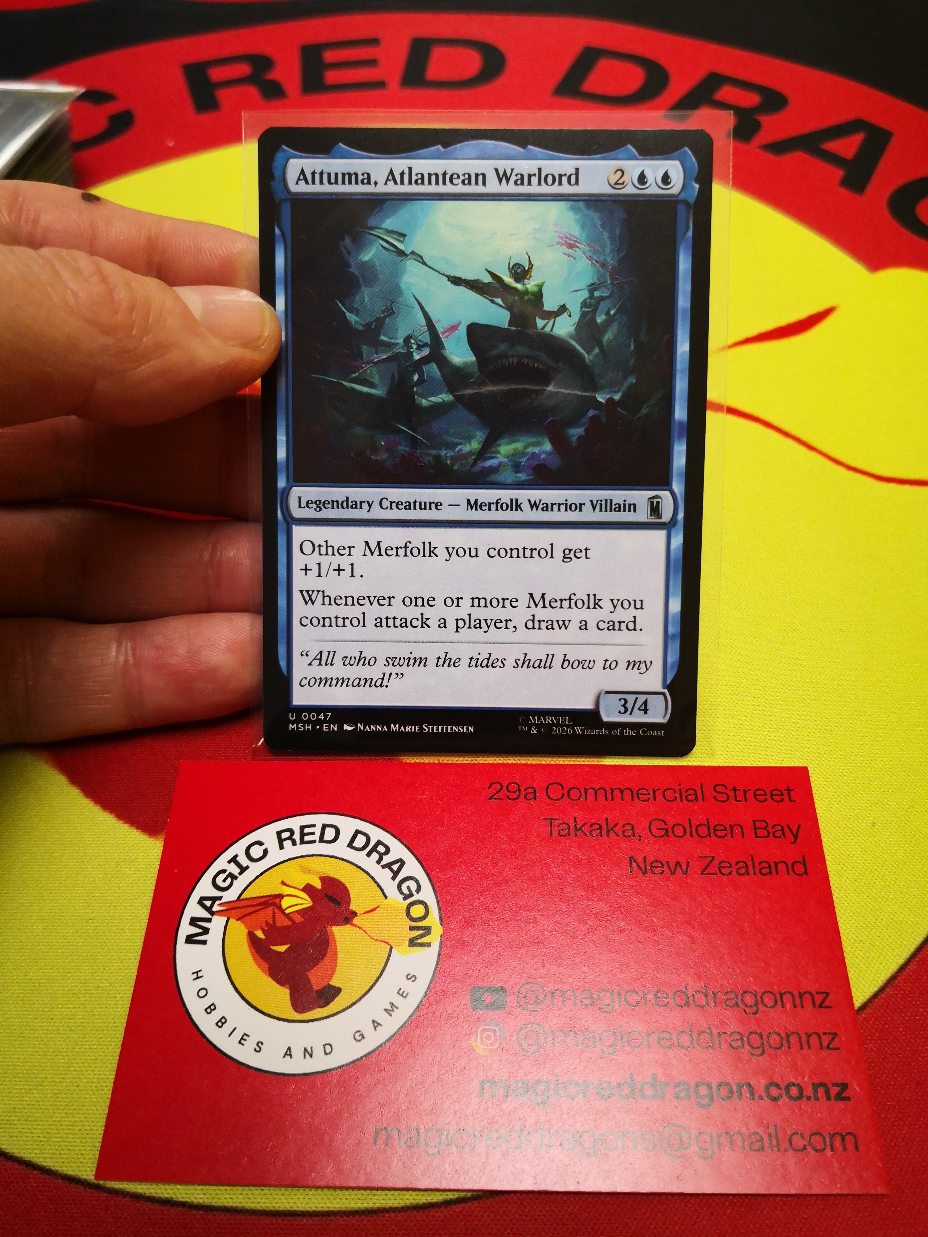 Attuma, Atlantean Warlord - Mtg singles -