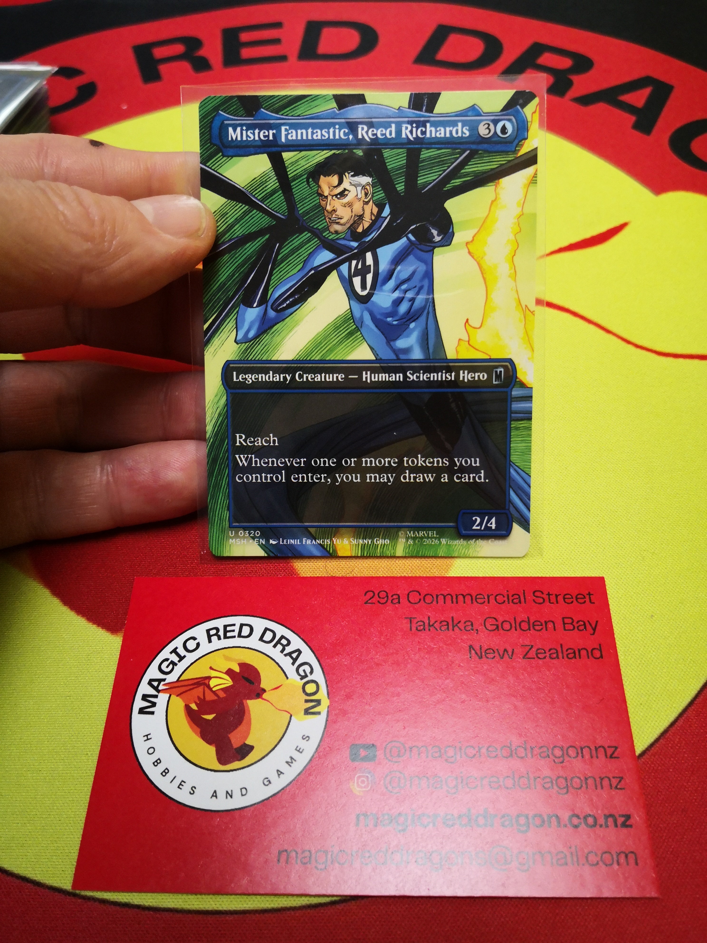 Mister Fantastic, Reed richards - Mtg singles -