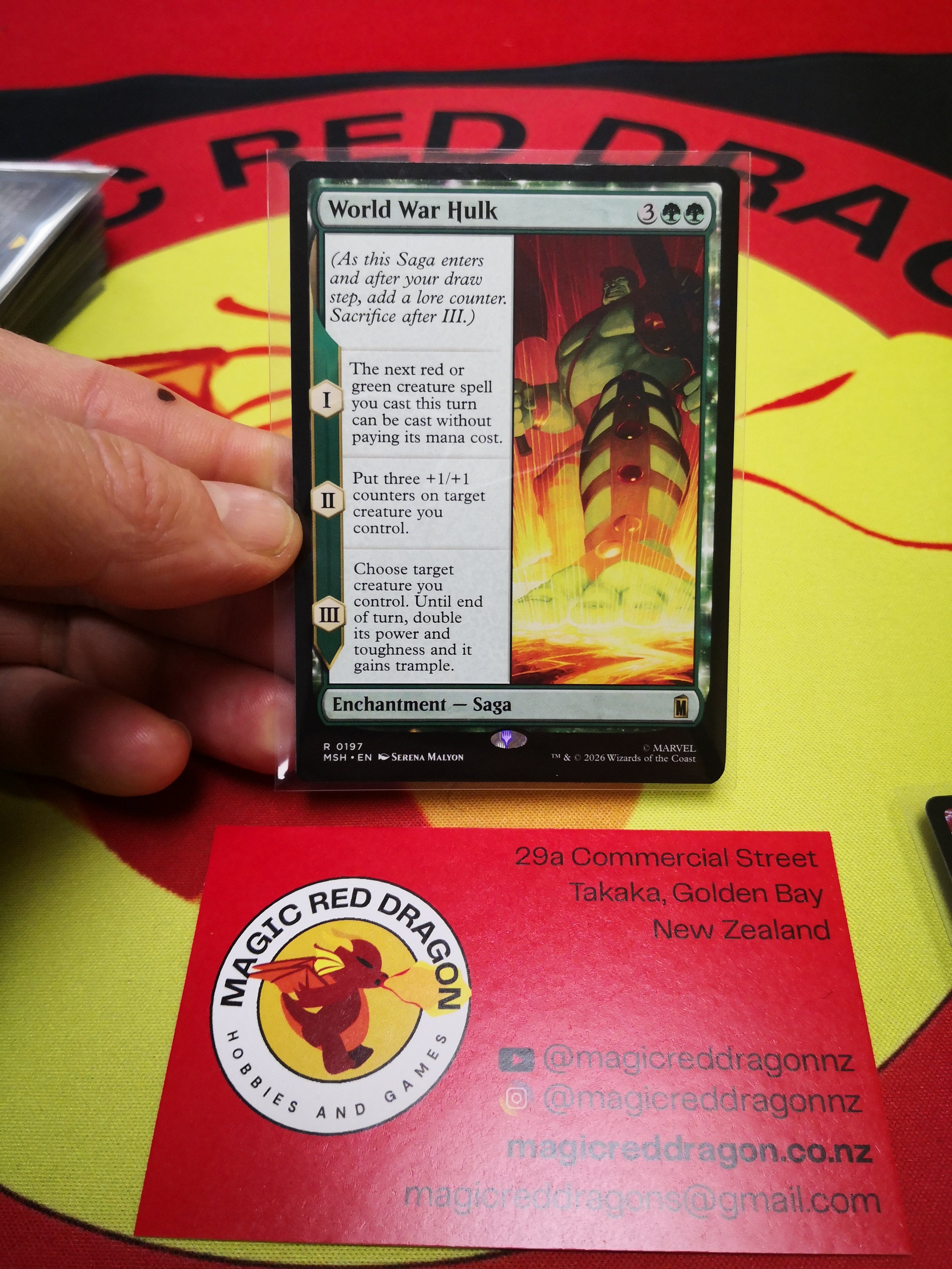 World War Hulk - Mtg singles -