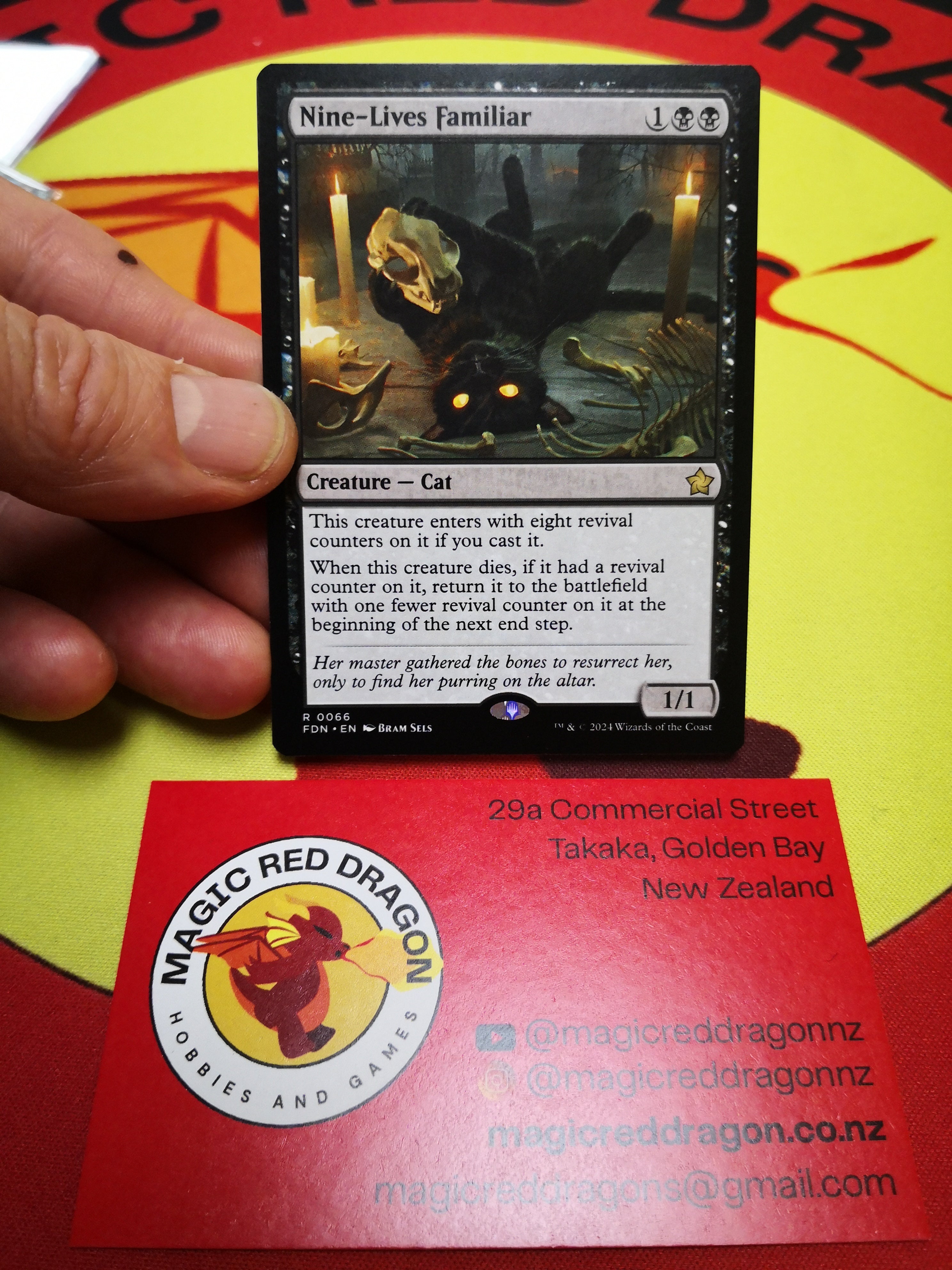 Nine-Lives Familiar - Mtg singles -