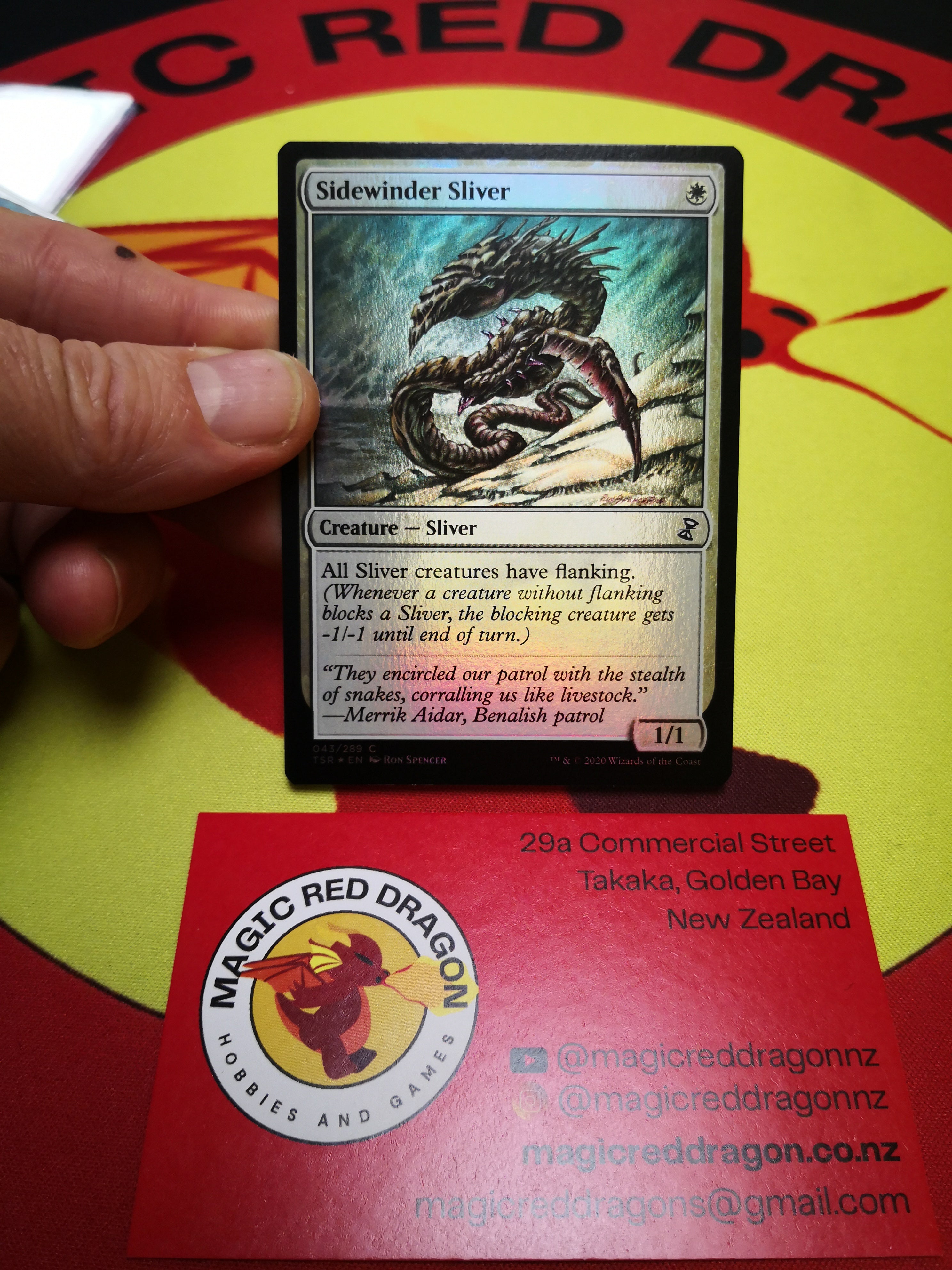 Sidewinder Sliver -FOIL- - Mtg singles -