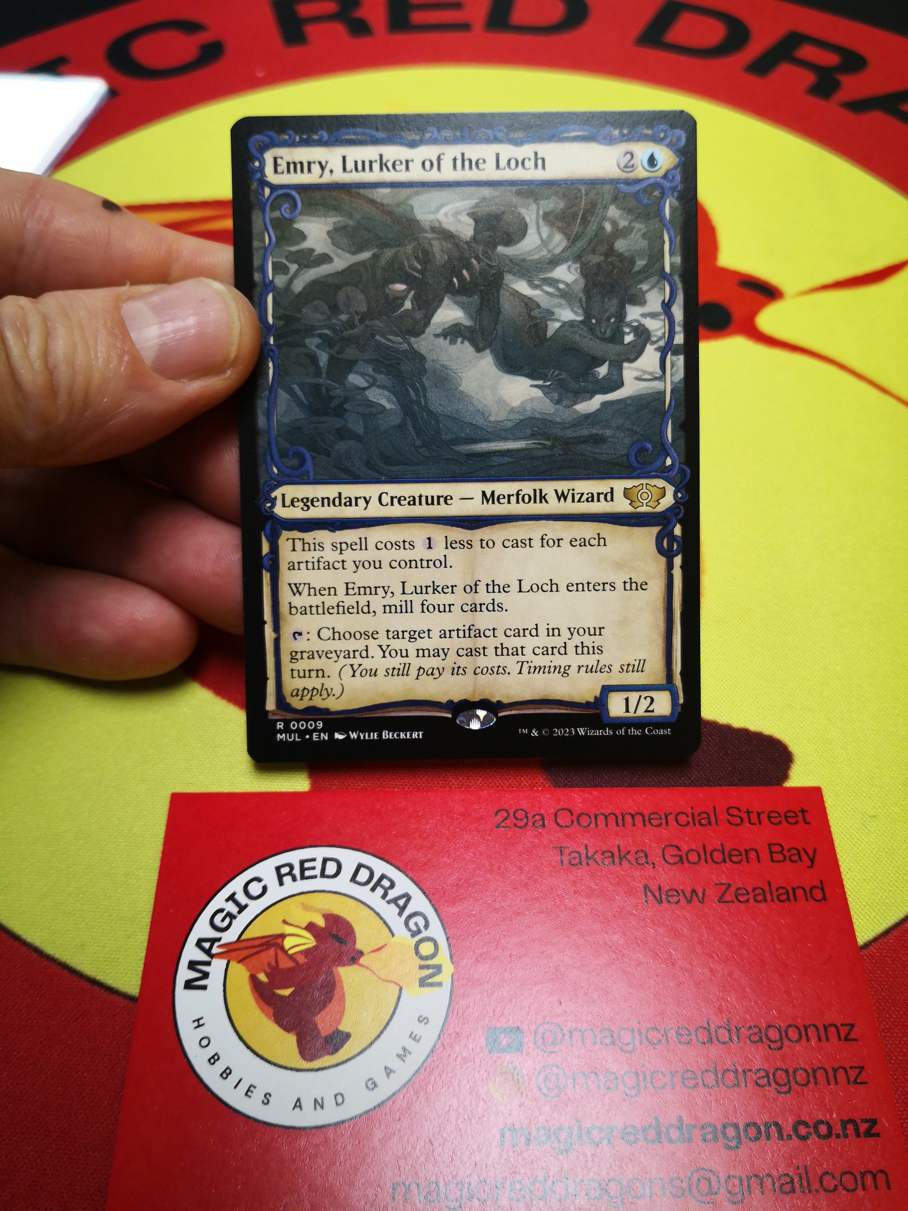Emry, Lurker of the Loch - Mtg singles -