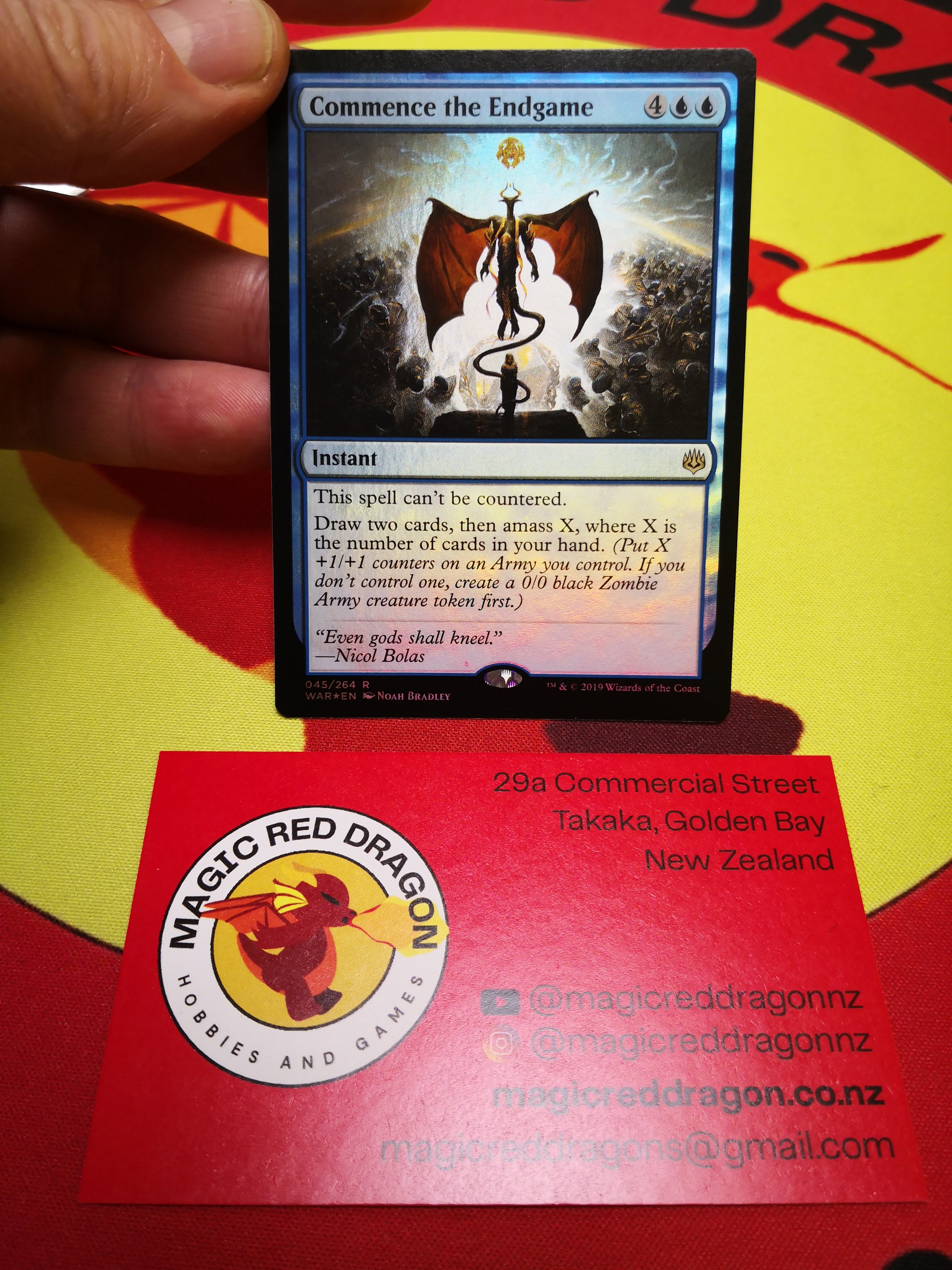 Commence the endgame - FOIL - Mtg singles -