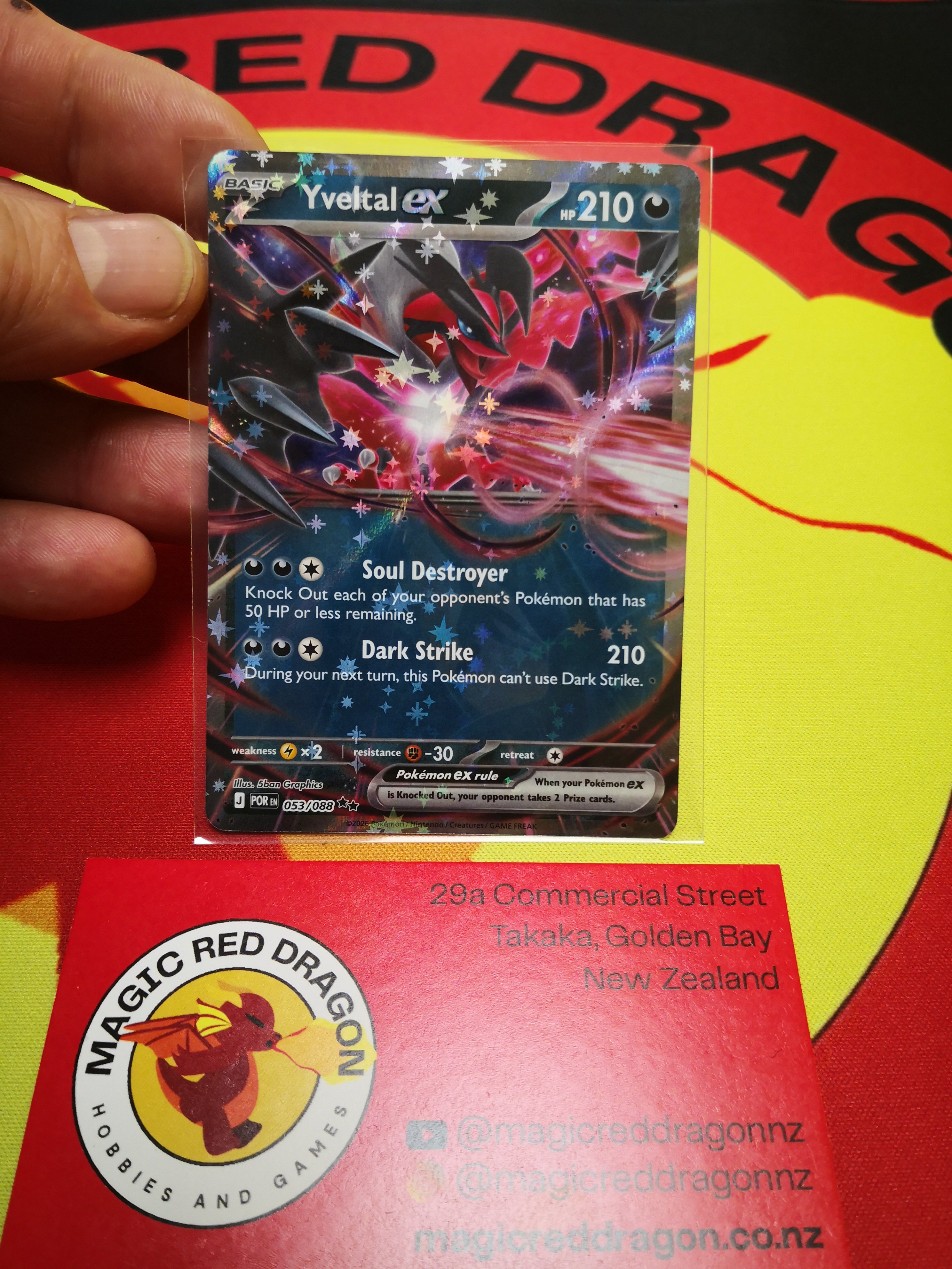 Yveltal EX - Pokemon TCG Singles