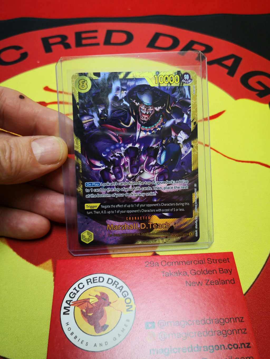 Marshall.D.Teach - OP16-119 SEC - One Piece TCG singles