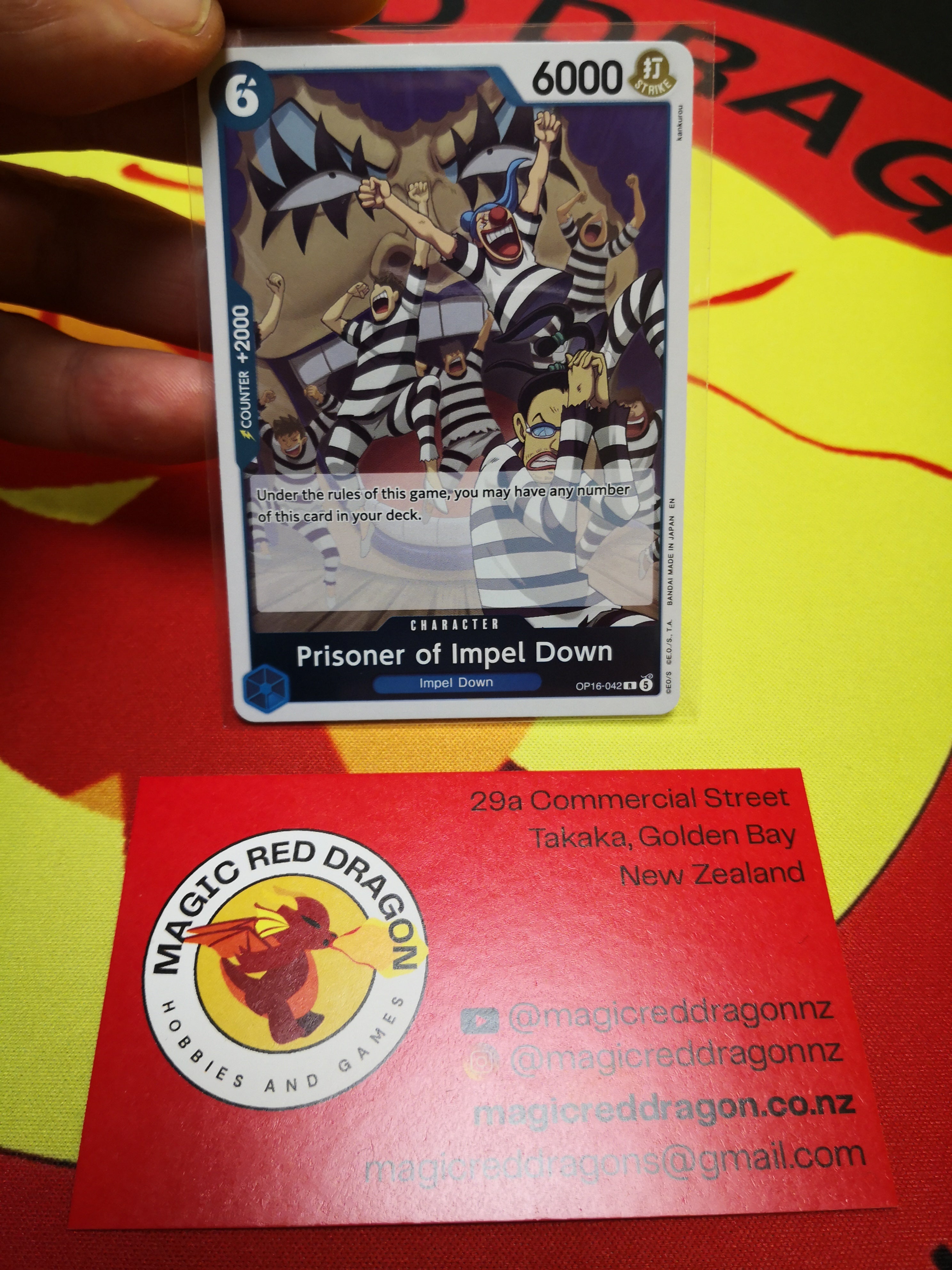 Prisoner of impel Down - OP16-042- One Piece TCG singles