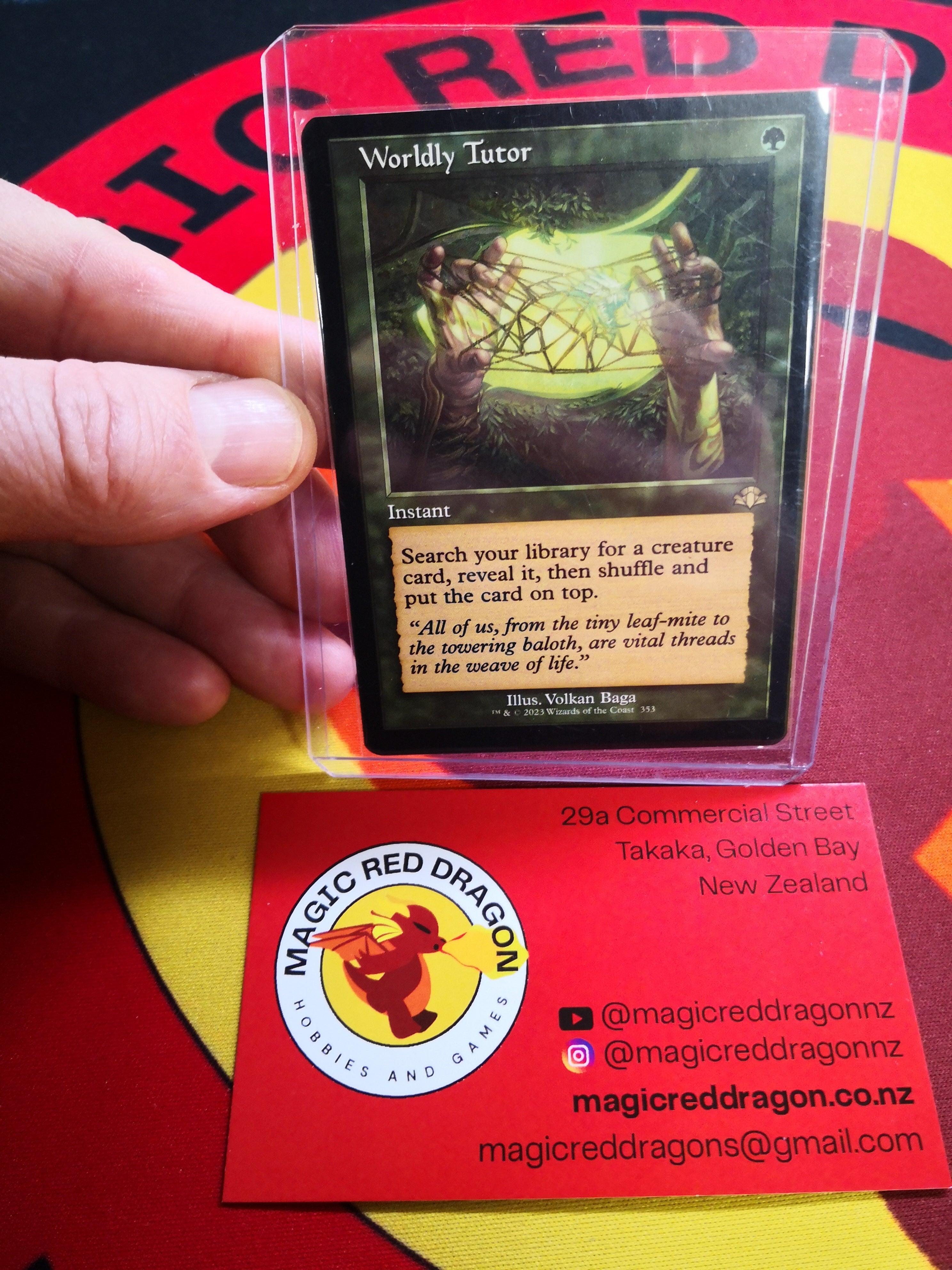 Worldly Tutor - 353 - Retro Frame - NM