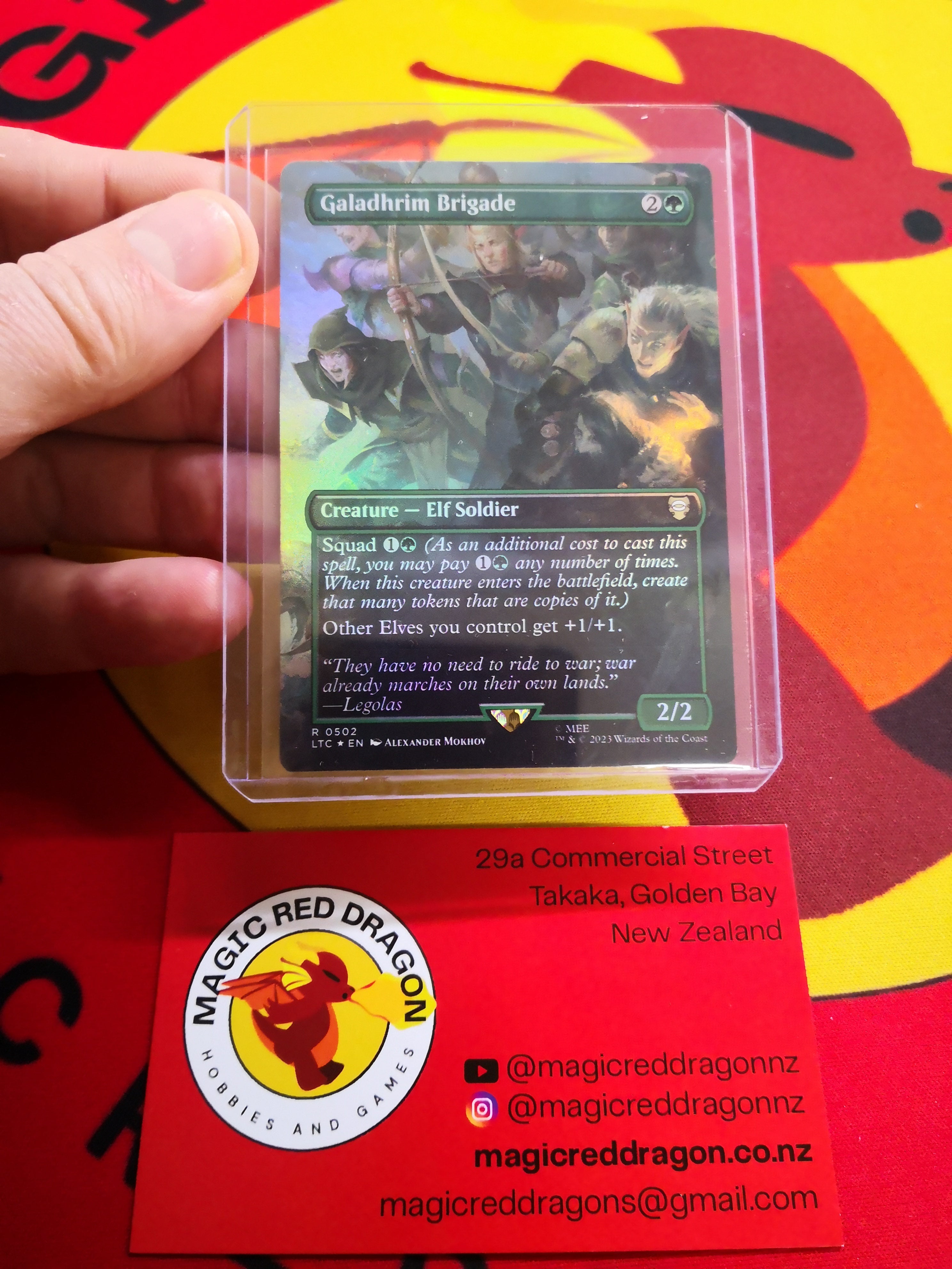 Galadhrim Brigade 0502 - Borderless FOIL - NM
