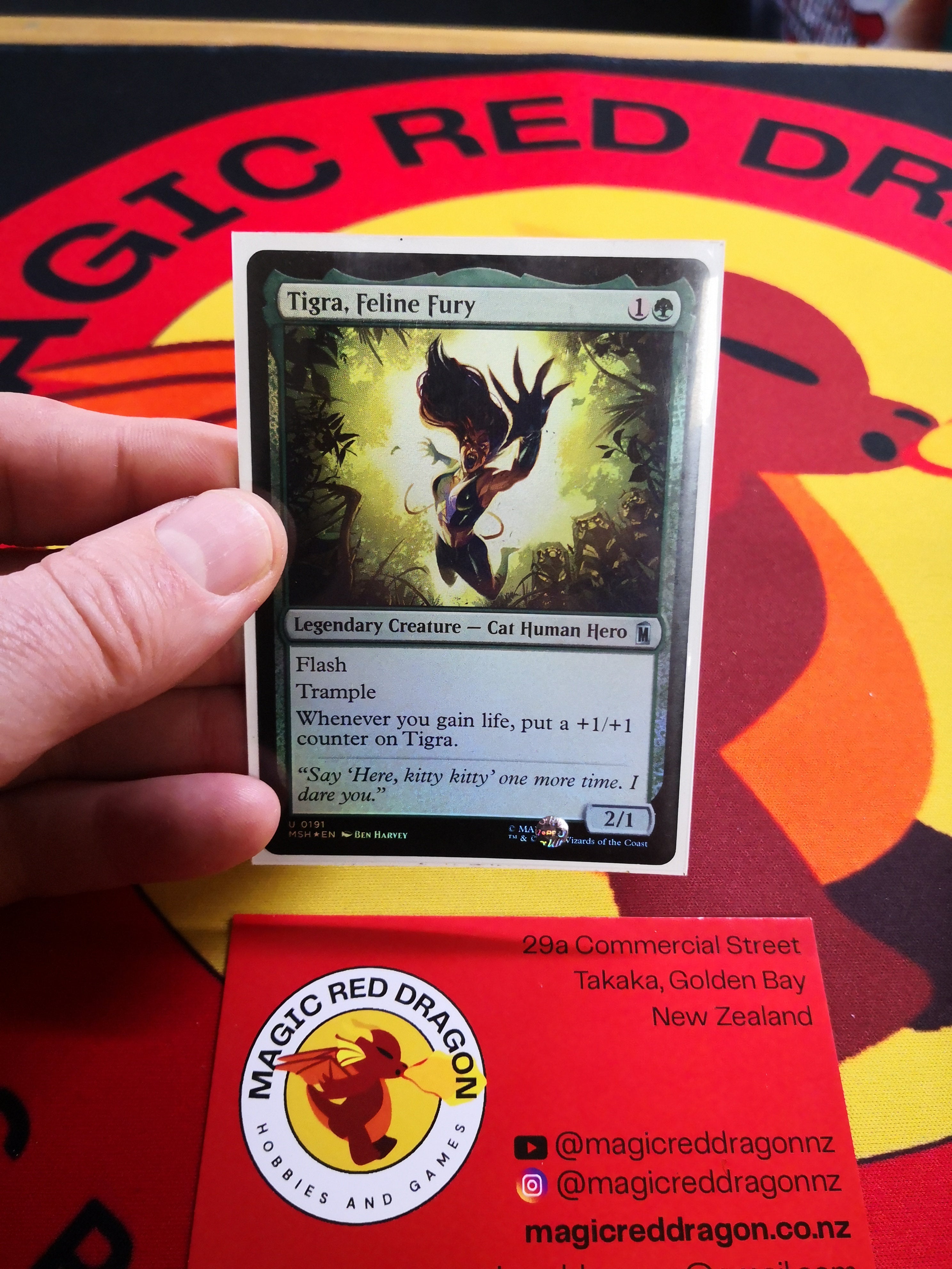 Tigra, Feline Fury - NM - FOIL