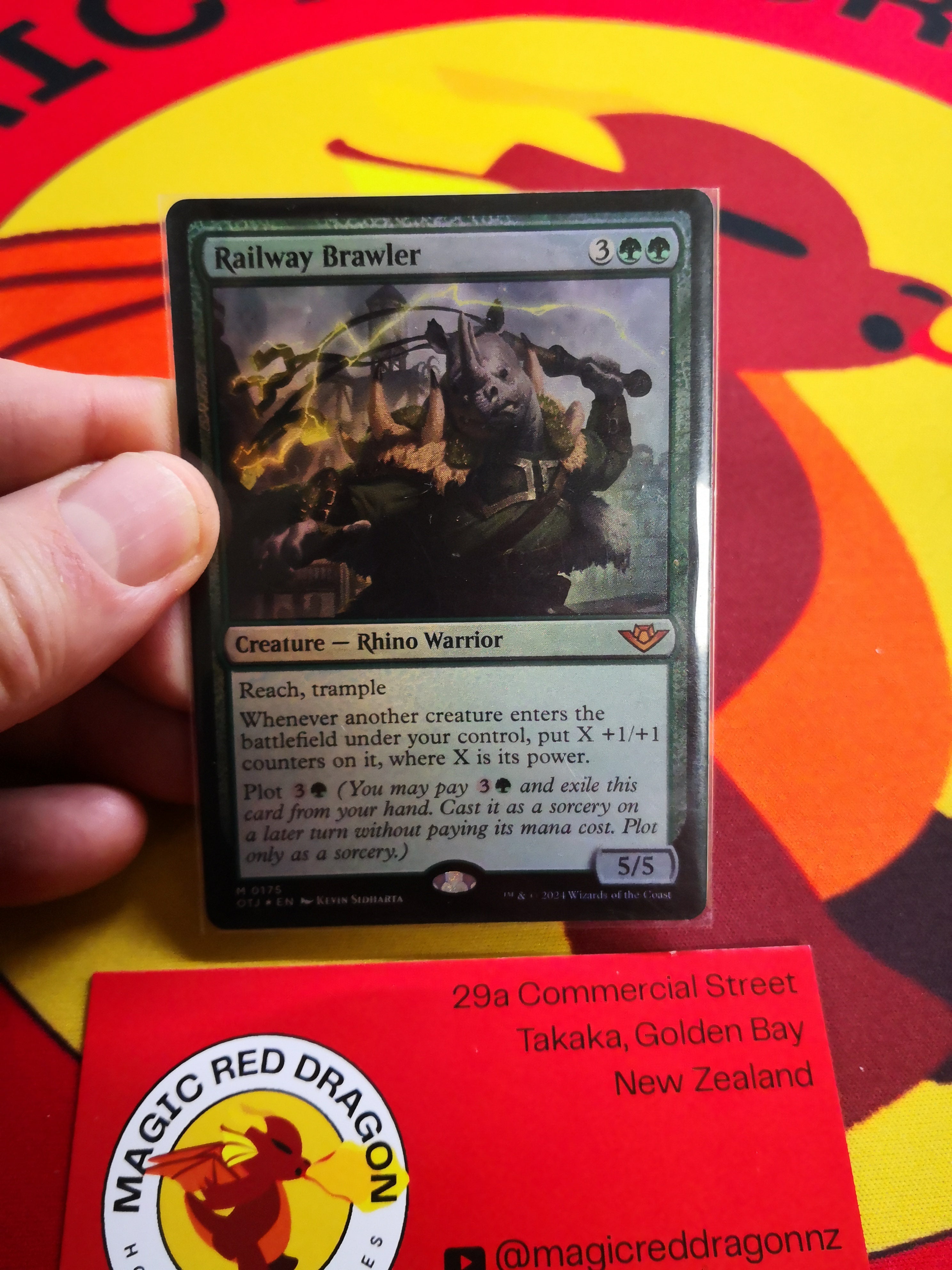 Railway Brawler - NM- FOIL