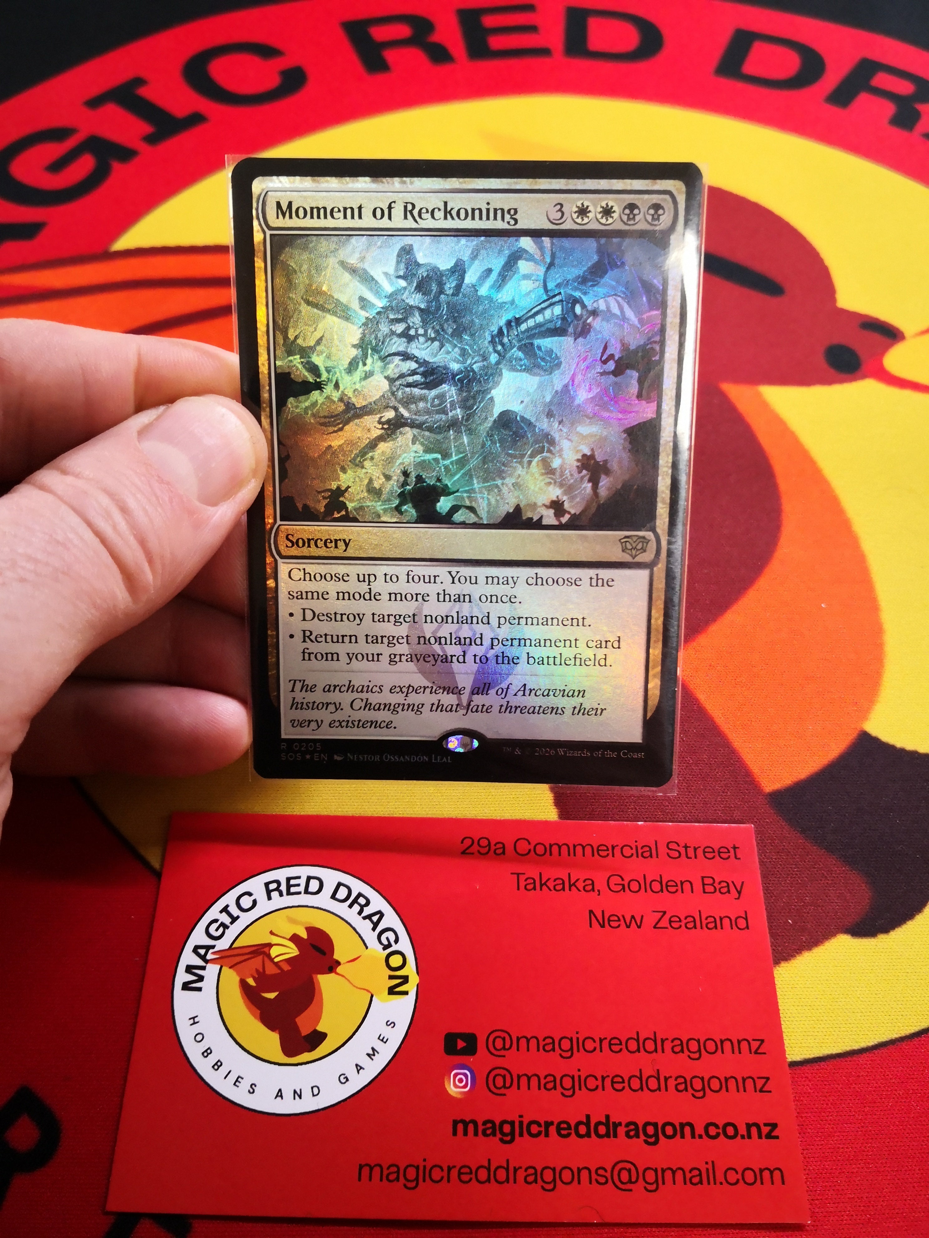 Moment of reckoning - NM- FOIL