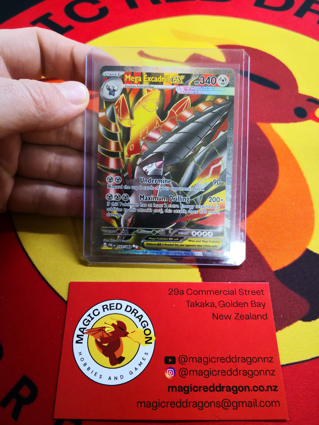 Mega Excadrill ex 103/084  - Pokemon TCG Singles