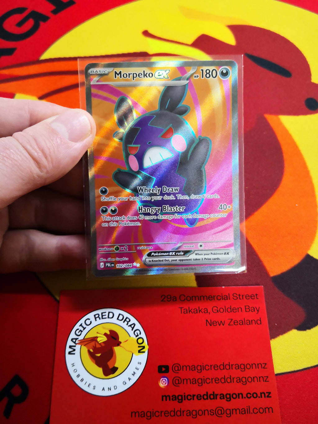 Morpeko EX 102/084  - Pokemon TCG Singles