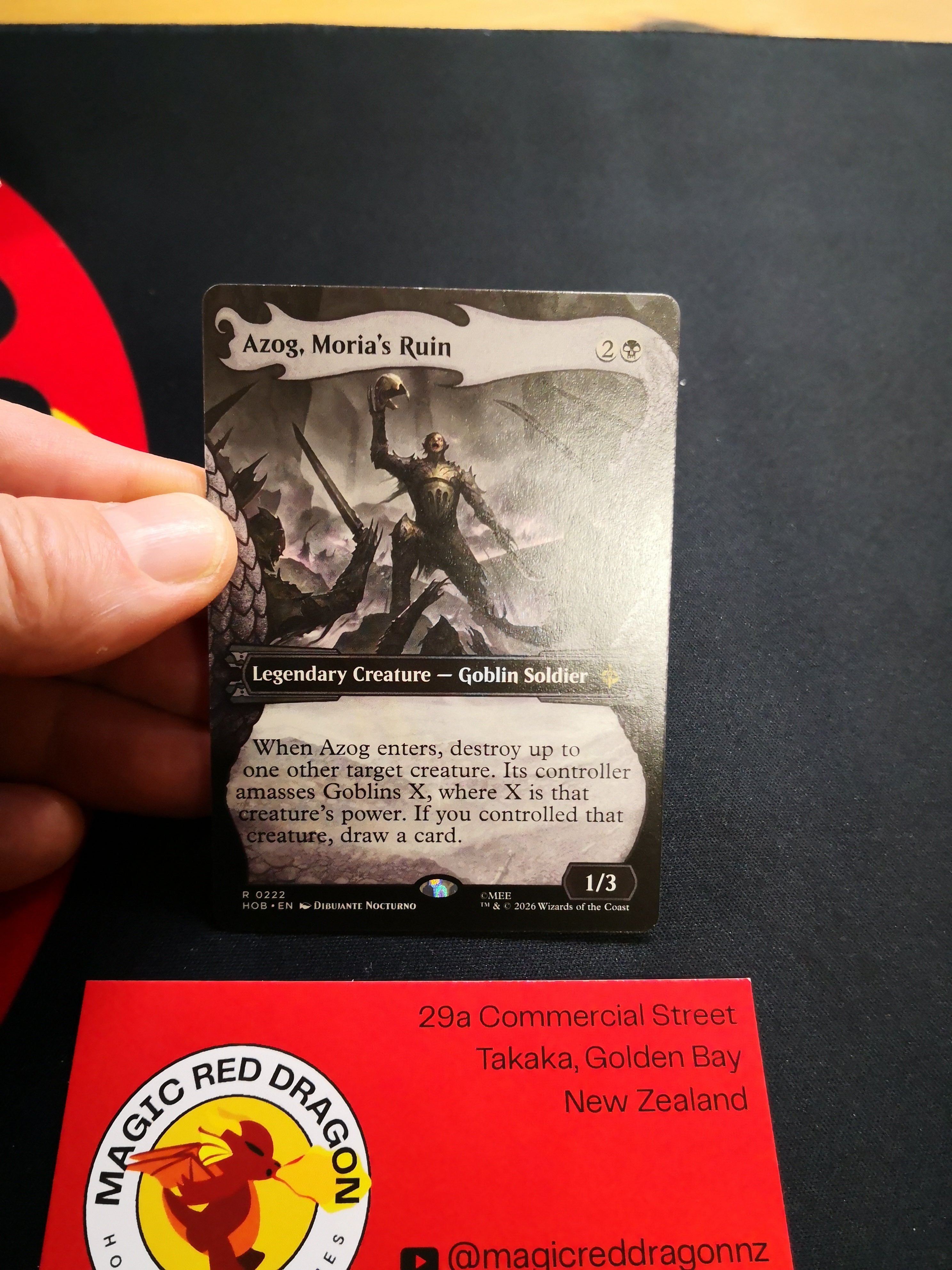 Azog, Moria's Ruin - NM - Showcase