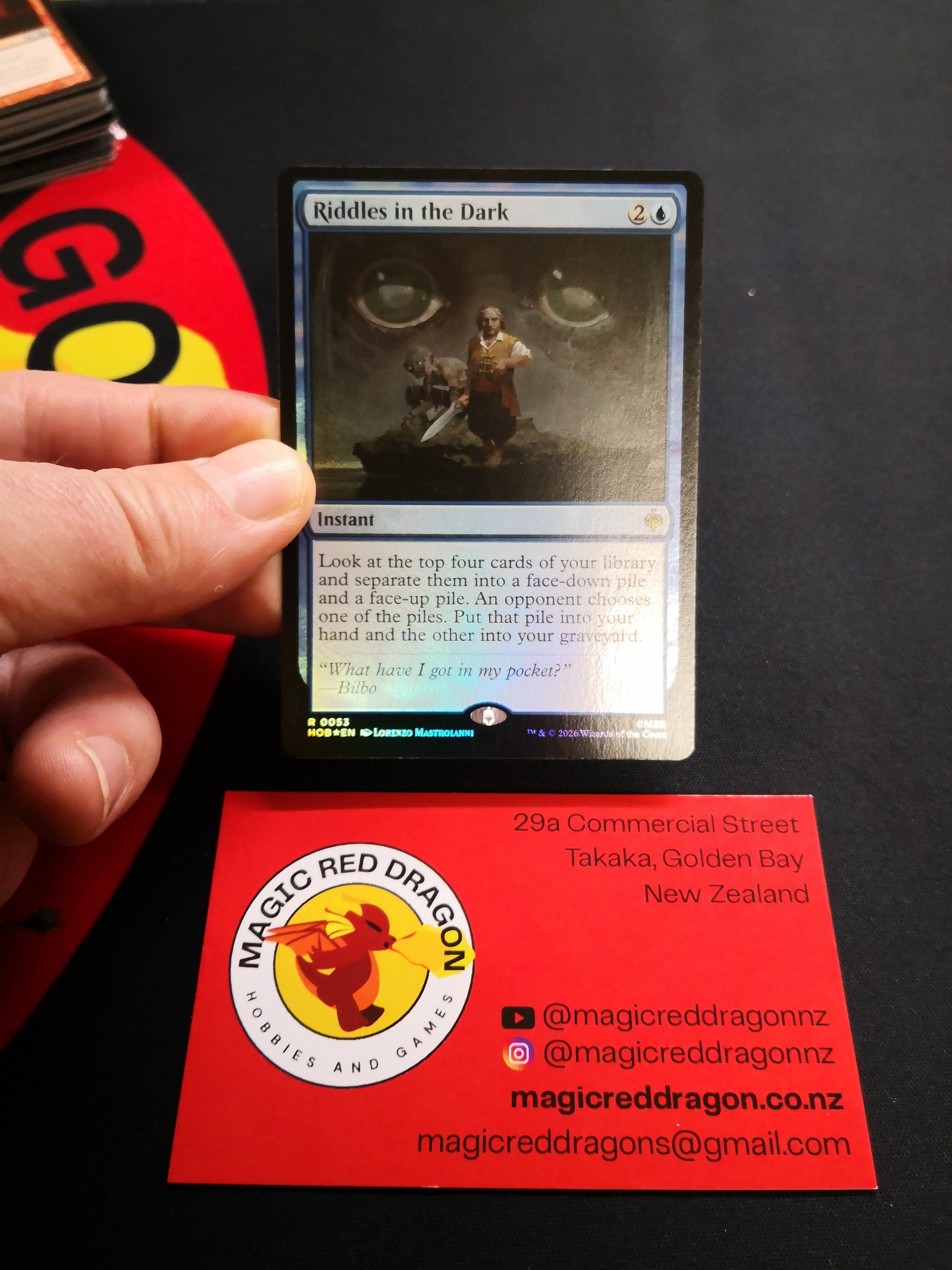 Riddles in the dark - NM - Foil