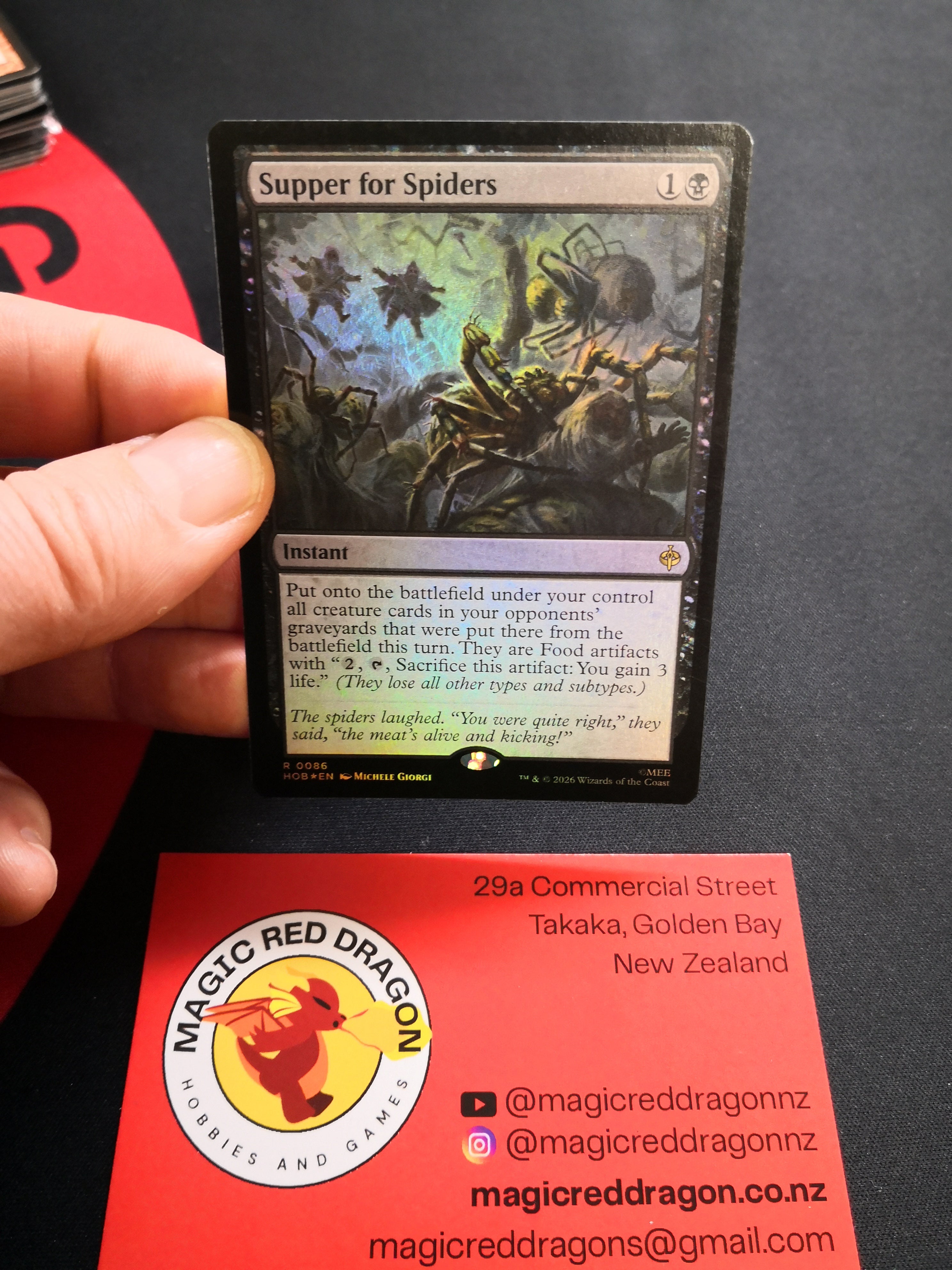 Supper For Spiders - NM - Foil