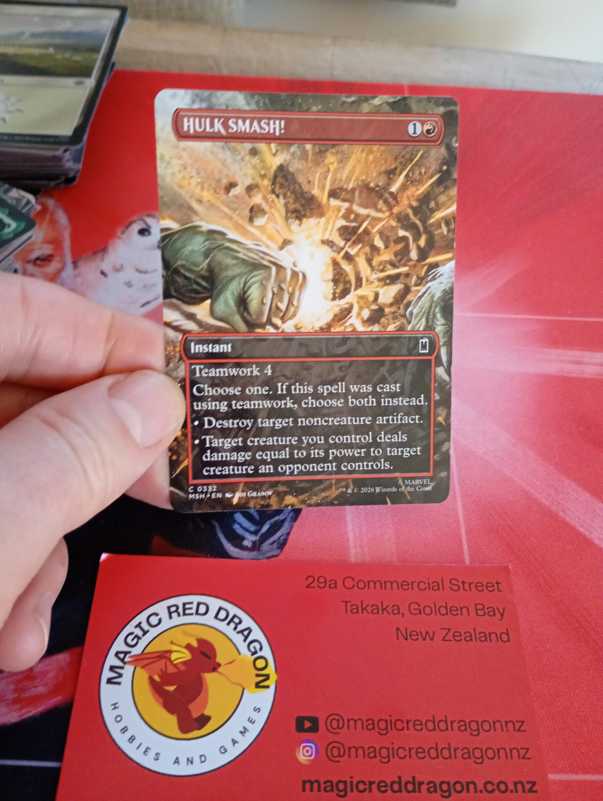 Hulk Smash! - NM- Borderless